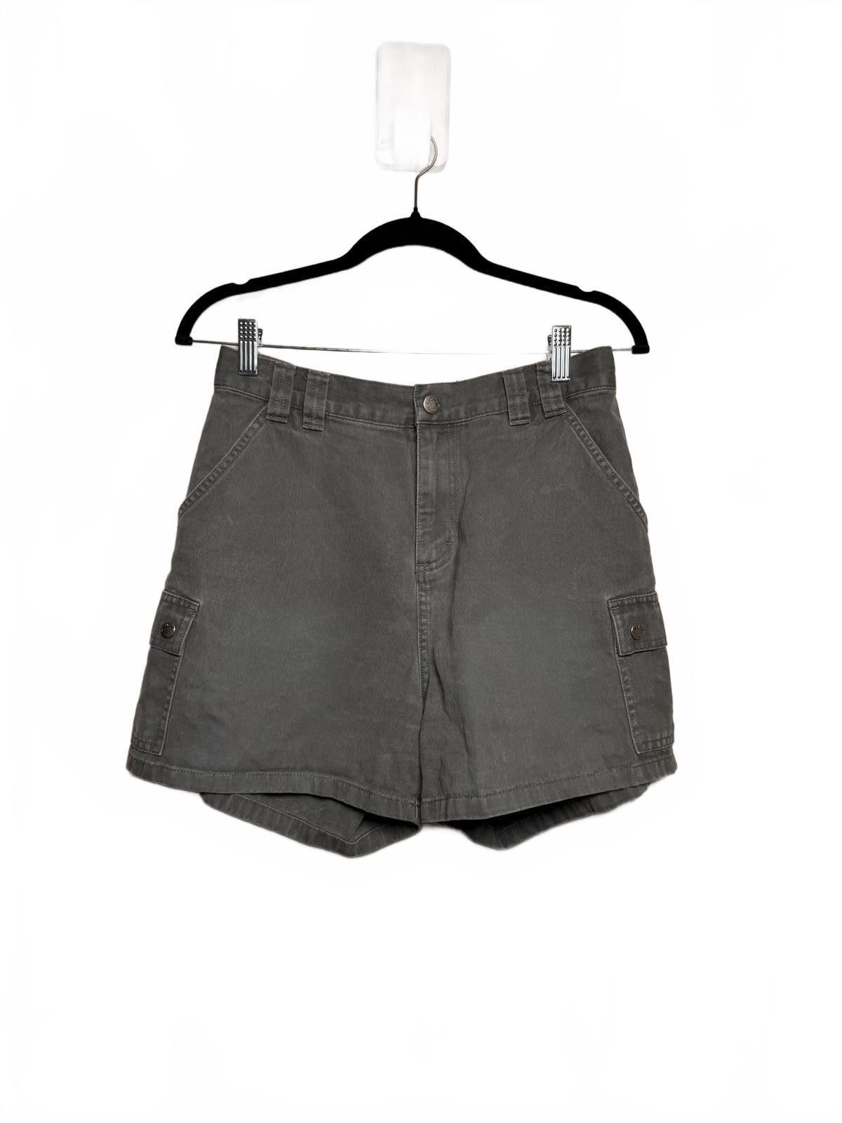 Lee Vintage 90s Faded Green Shorts Cargo Size 32" / US 10 / IT 46 - 4 Thumbnail