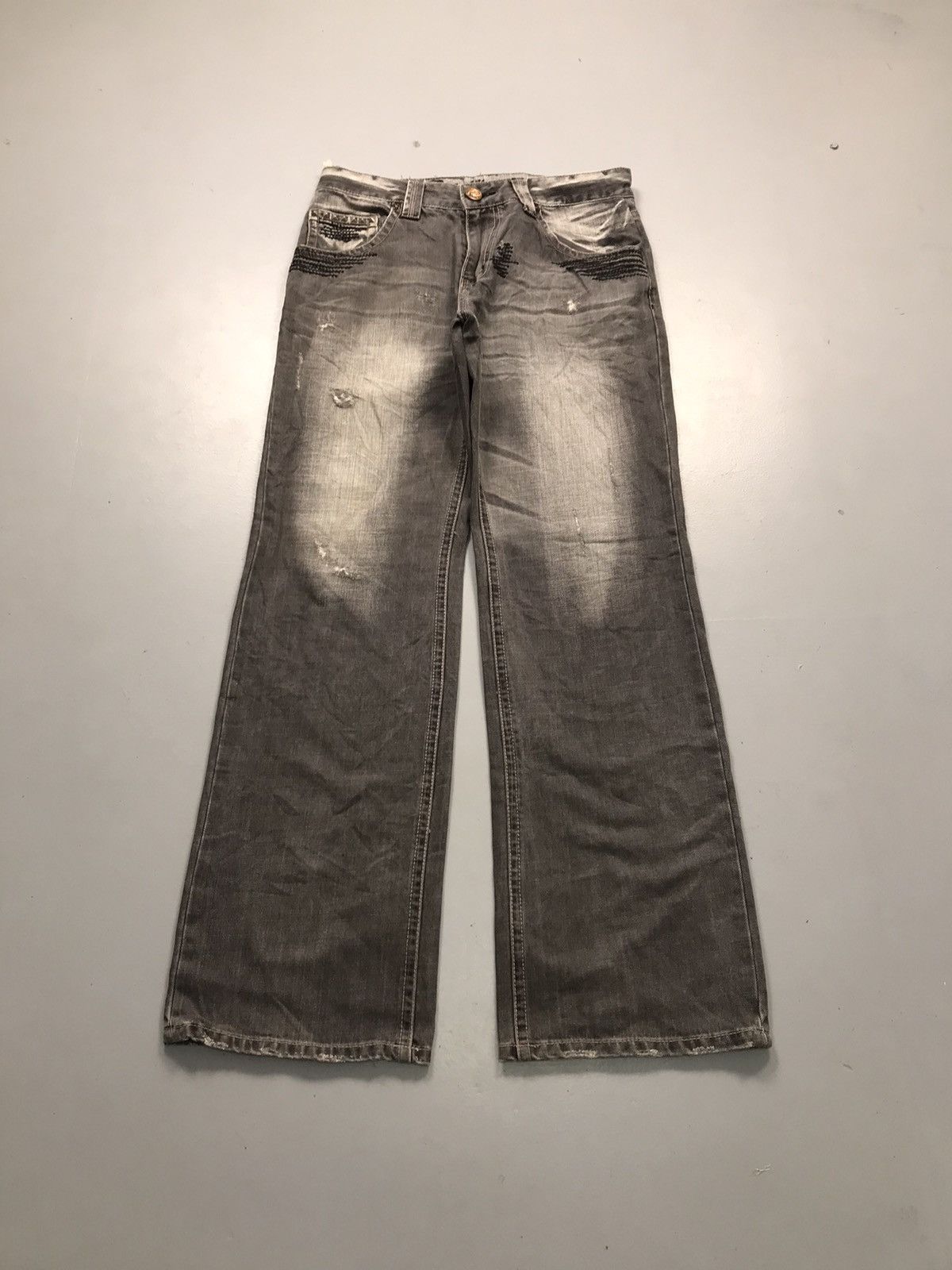 Southpole Vintage revolution faded denim Size US 32 / EU 48 - 2 Thumbnail