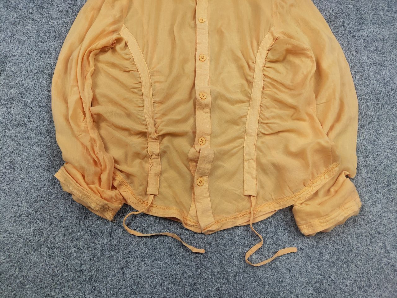 Diesel Vintage Diesel Y2K Blouse Shirt drawstrings embroidered logo Size L / US 10 / IT 46 - 5 Thumbnail