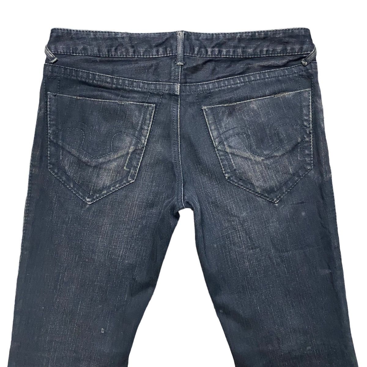 Tornado Mart Tornado Mart Black Denim Thrashed Jeans Size US 30 / EU 46 - 9 Thumbnail