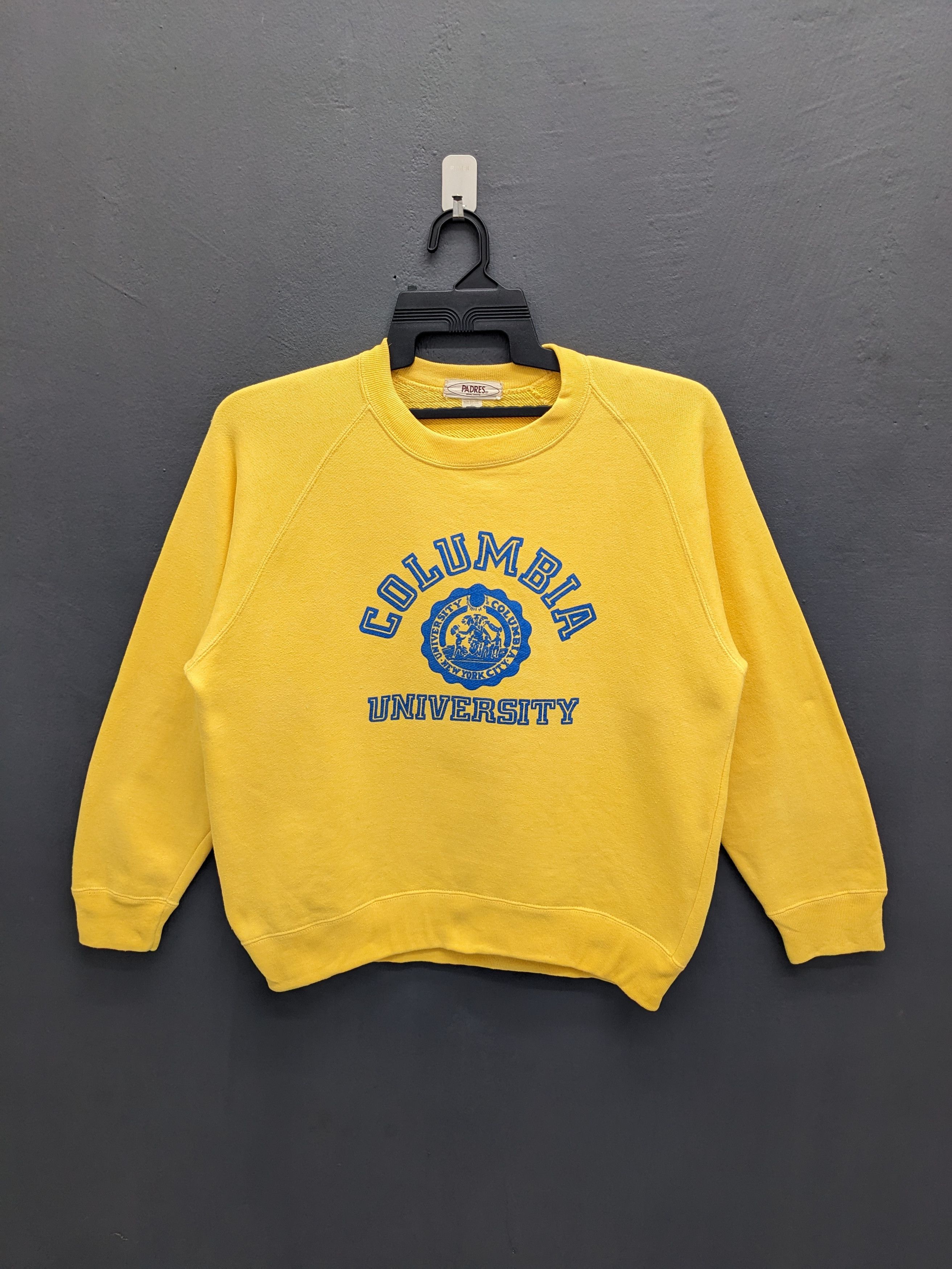 Vintage Vintage Columbia University American College Sweatshirt Size US M / EU 48-50 / 2 - 2 Thumbnail