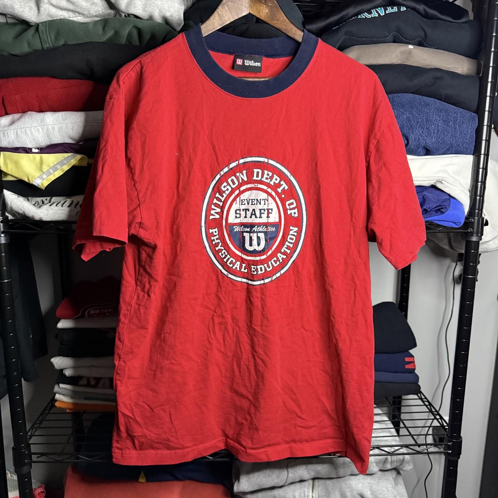 Wilson Vintage Wilson Event Staff T-Shirt Size US XL / EU 56 / 4 - 1 Thumbnail