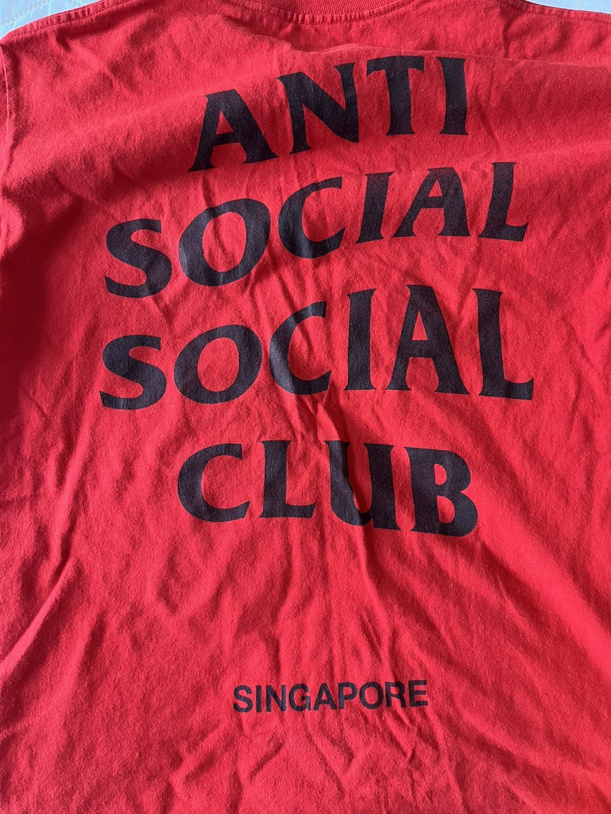 Anti Social Social Club ASSC Singapore Tee Size US M / EU 48-50 / 2 - 2 Thumbnail