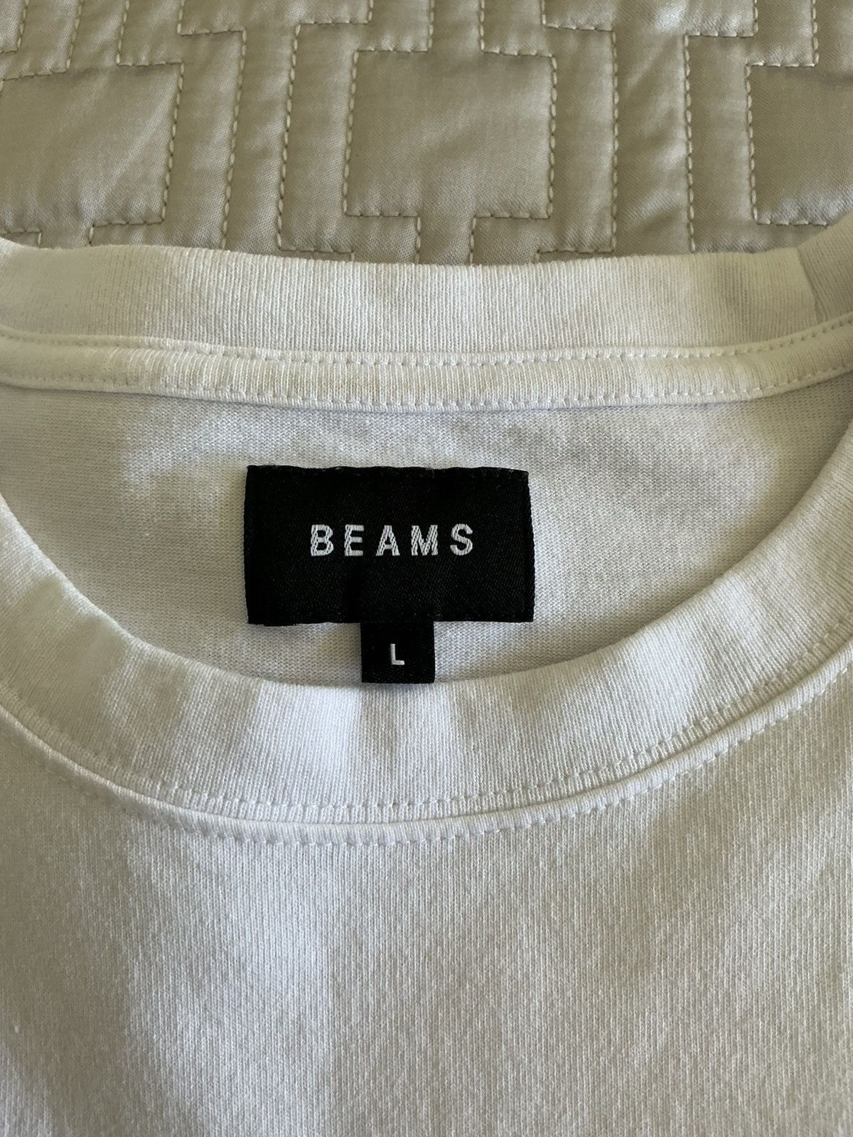 Beams Japan Beams Orange Truck Logo T-shirt Size L Size US L / EU 52-54 / 3 - 3 Thumbnail
