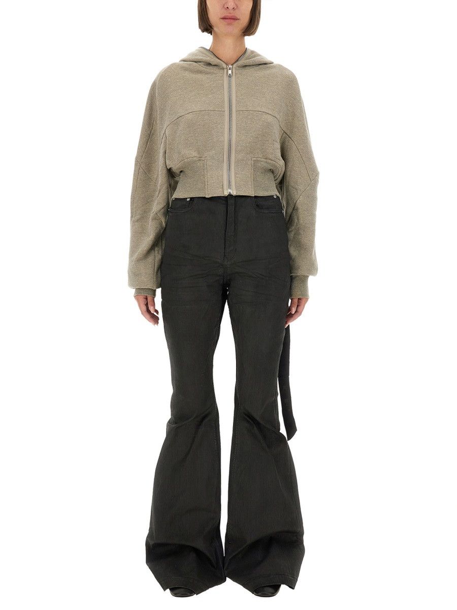 Rick Owens Drkshdw RICK OWENS DRKSHDW "GIMP COLLAGE" SWEATSHIRT - GREY Size M / US 6-8 / IT 42-44 - 1 Thumbnail