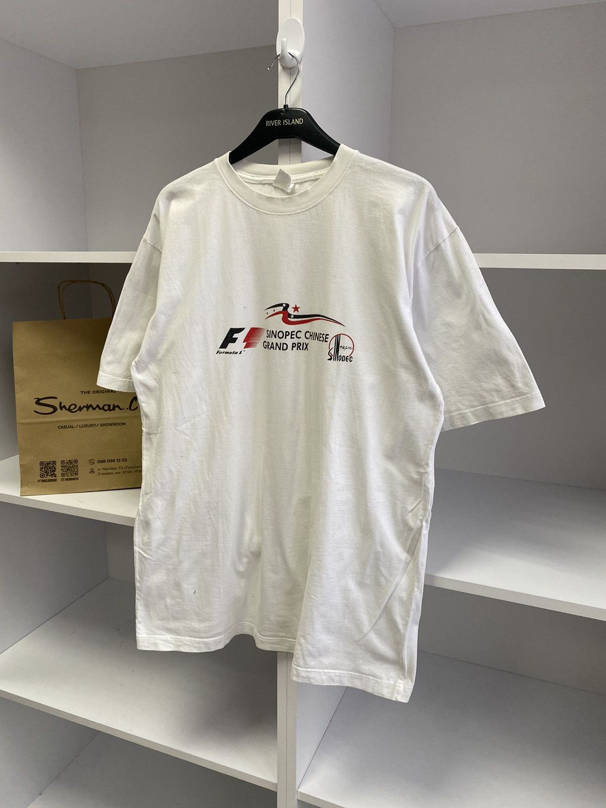 Vintage Vintage Formula 1 Grand Prix Racing Tee Size US XL / EU 56 / 4 - 4 Thumbnail