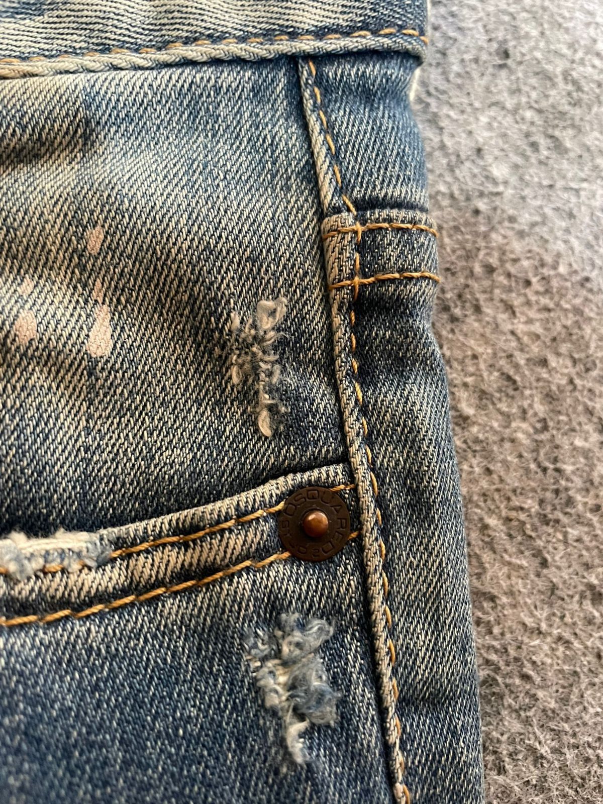 Dsquared2 DSQUARED2 DENIM RIPPED JEANS SIZE 36 Size 36" / US 14 / IT 50 - 4 Thumbnail