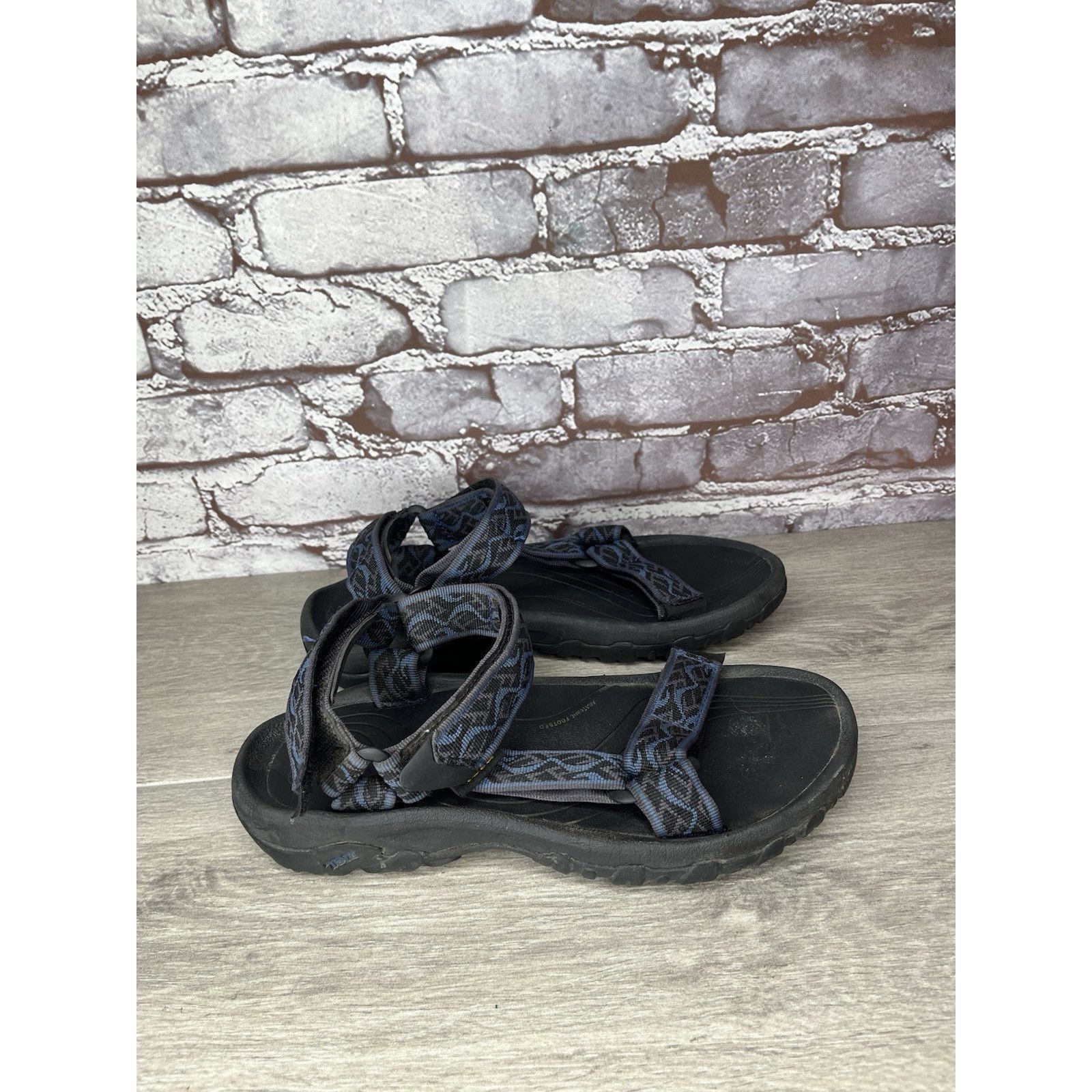 Teva Teva Hurricane XLT Black Blue Hiking Water Sport Sandals Wo Size US 7 / EU 40 - 10 Thumbnail