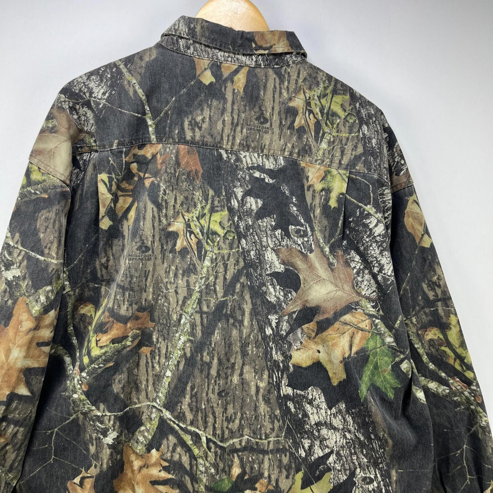 Realtree Vintage Realtree Camo Jersey Button-Up Long Sleeve Shirt 2XL Size US XXL / EU 58 / 5 - 9 Thumbnail