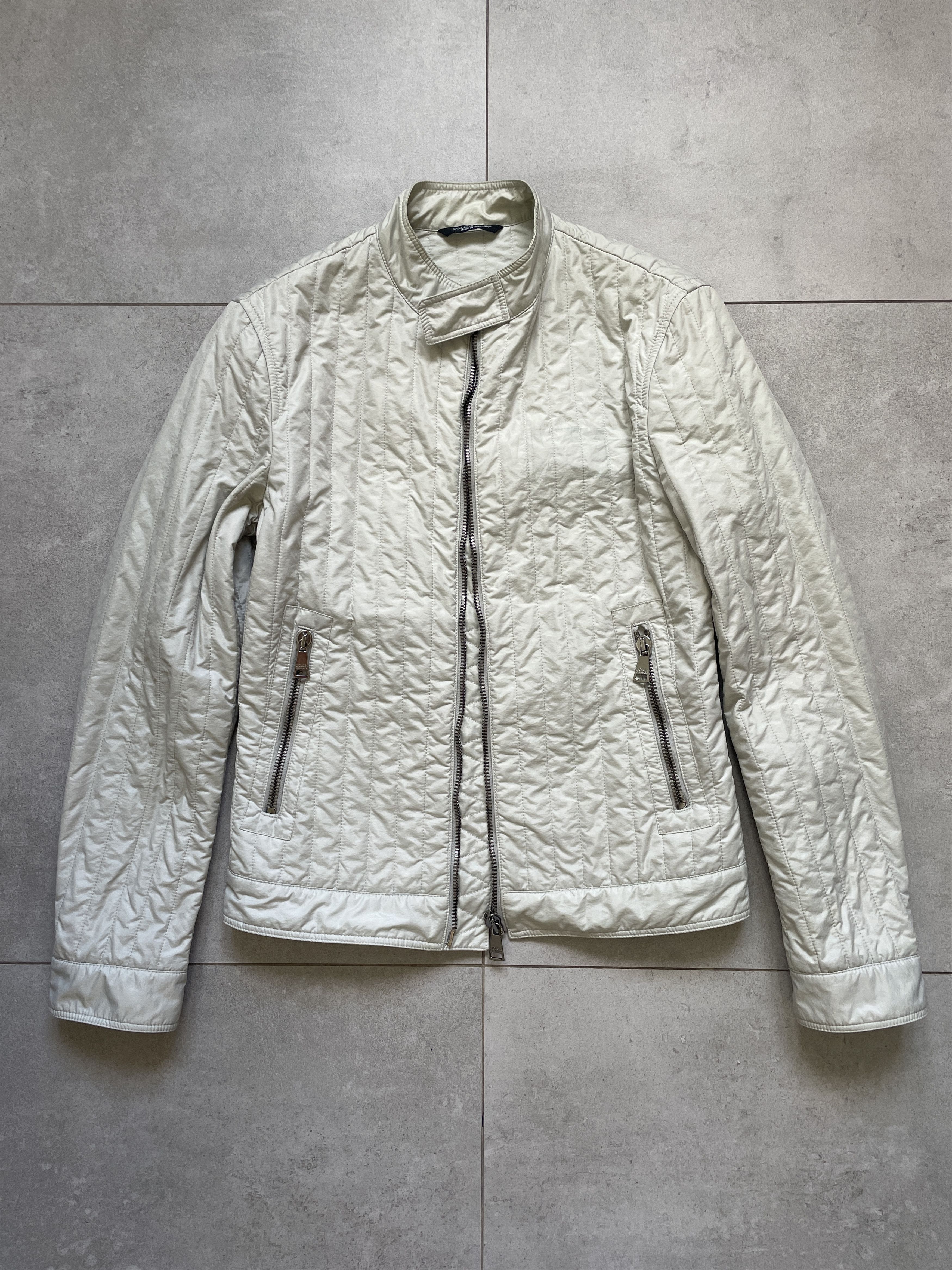 Dolce & Gabbana Y2K ARCHIVE DOLCE GABBANA BIKER INSULATED SLIM D&G JACKET Size US M / EU 48-50 / 2 - 2 Thumbnail