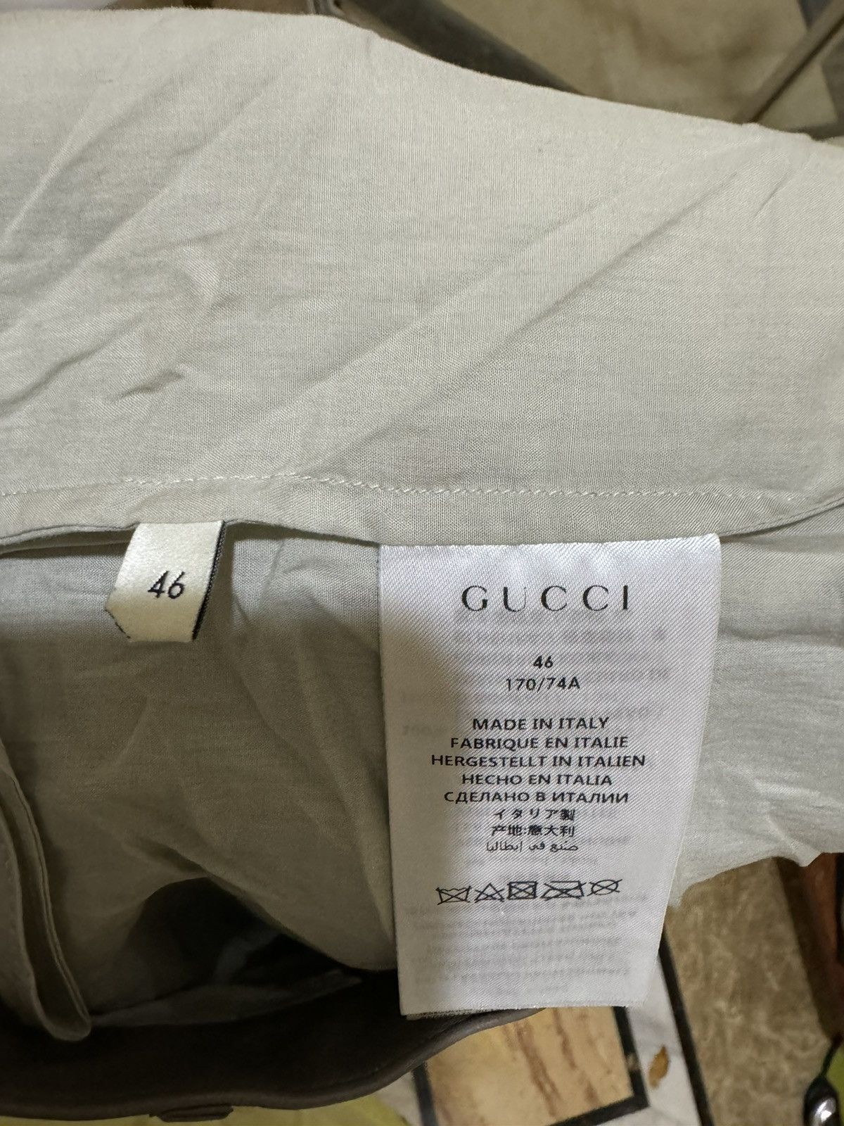 Gucci Rare 2000USD value Gucci runaway lamb leather shorts Size US 30 / EU 46 - 9 Thumbnail