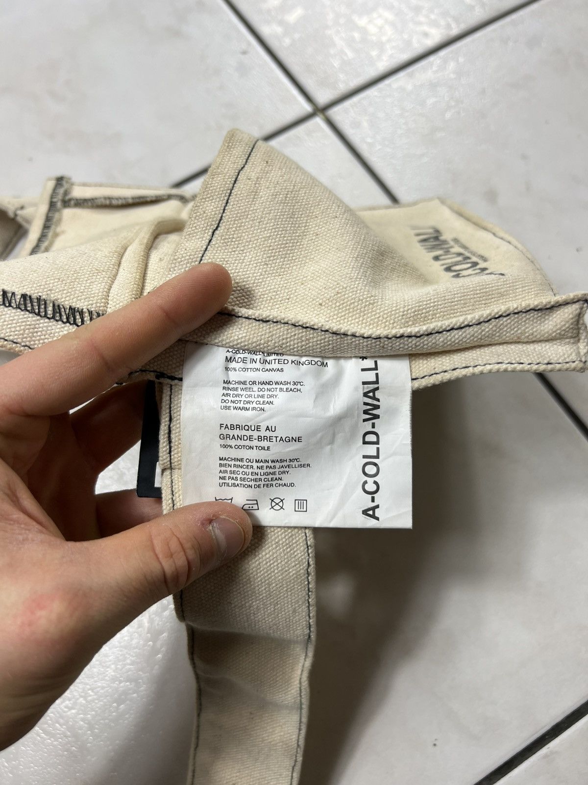 A-COLD-WALL* A-Cold-Wall* utility crossbody shoulder bag army Samuel Ross Size ONE SIZE - 15 Thumbnail
