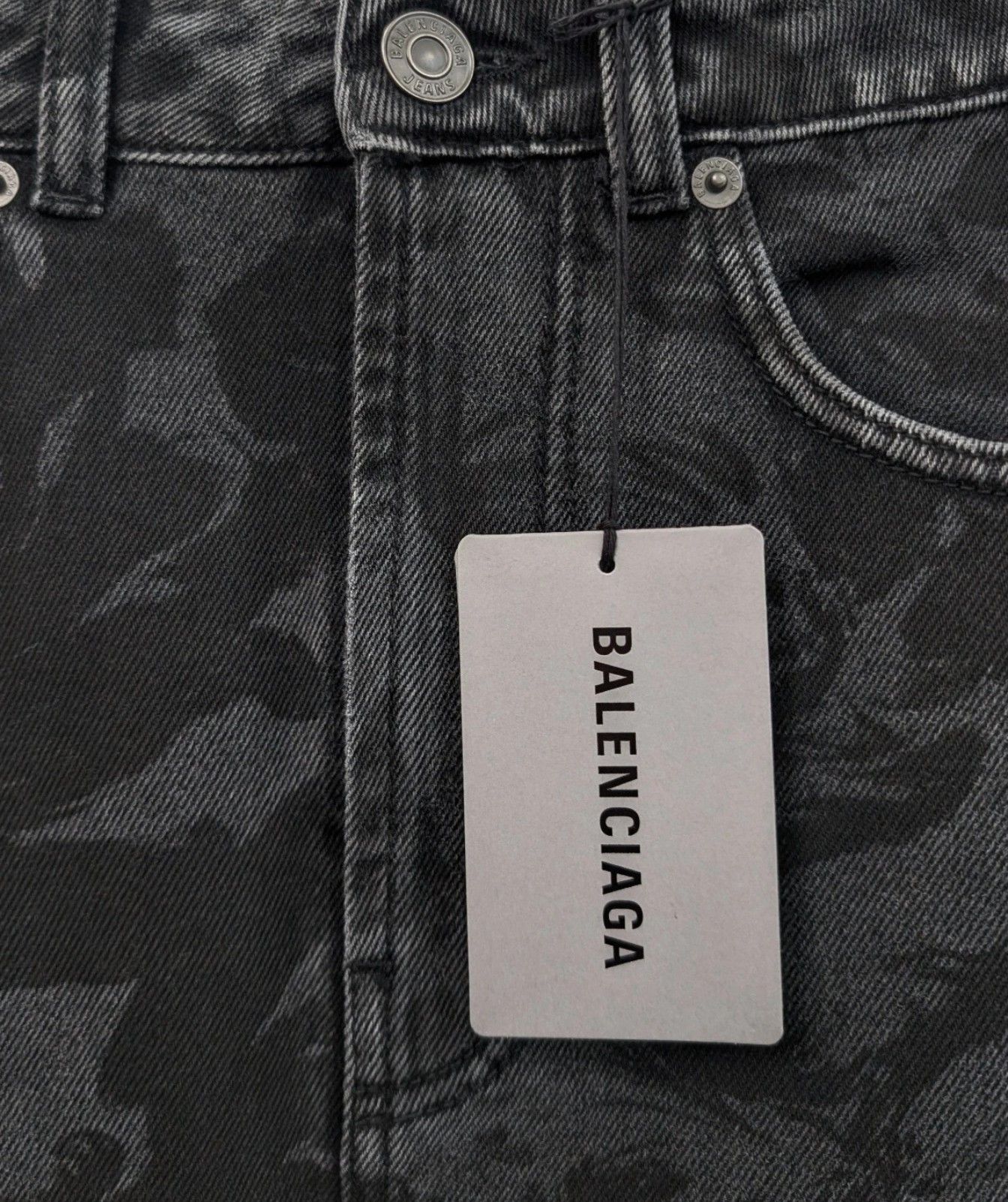 Balenciaga Balenciaga floral denim skirt Size 34" / US 12 / IT 48 - 4 Thumbnail