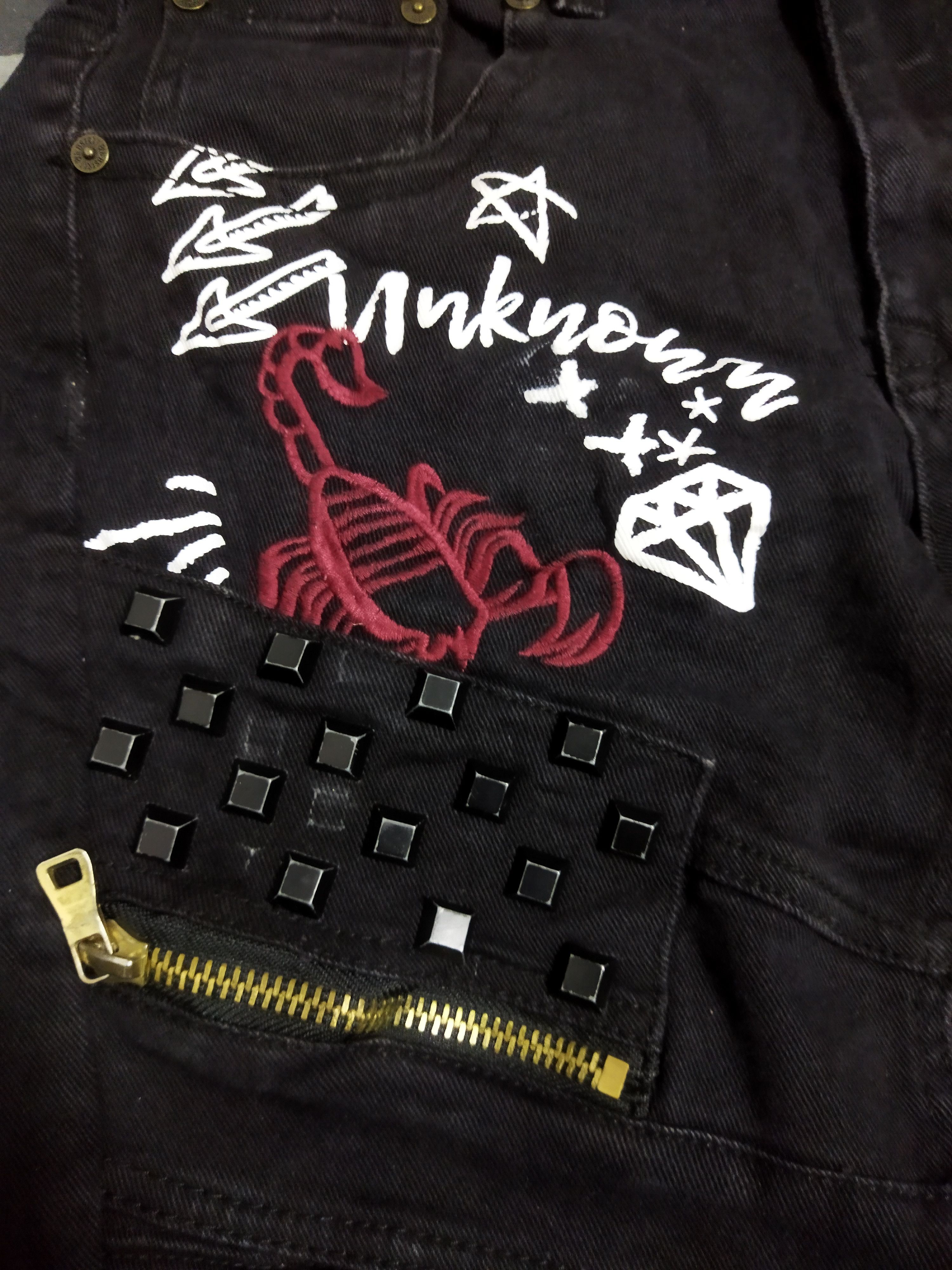 20471120 × If Six Was Nine Dstrkt Punk Pants Size US 33 - 3 Thumbnail