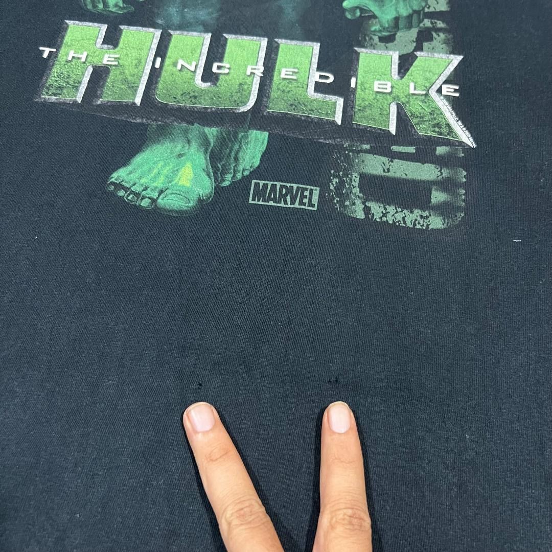 Other Vintage Thrashed Faded The Incridible Hulk 2008 Promo Shirt Size US L / EU 52-54 / 3 - 9 Thumbnail