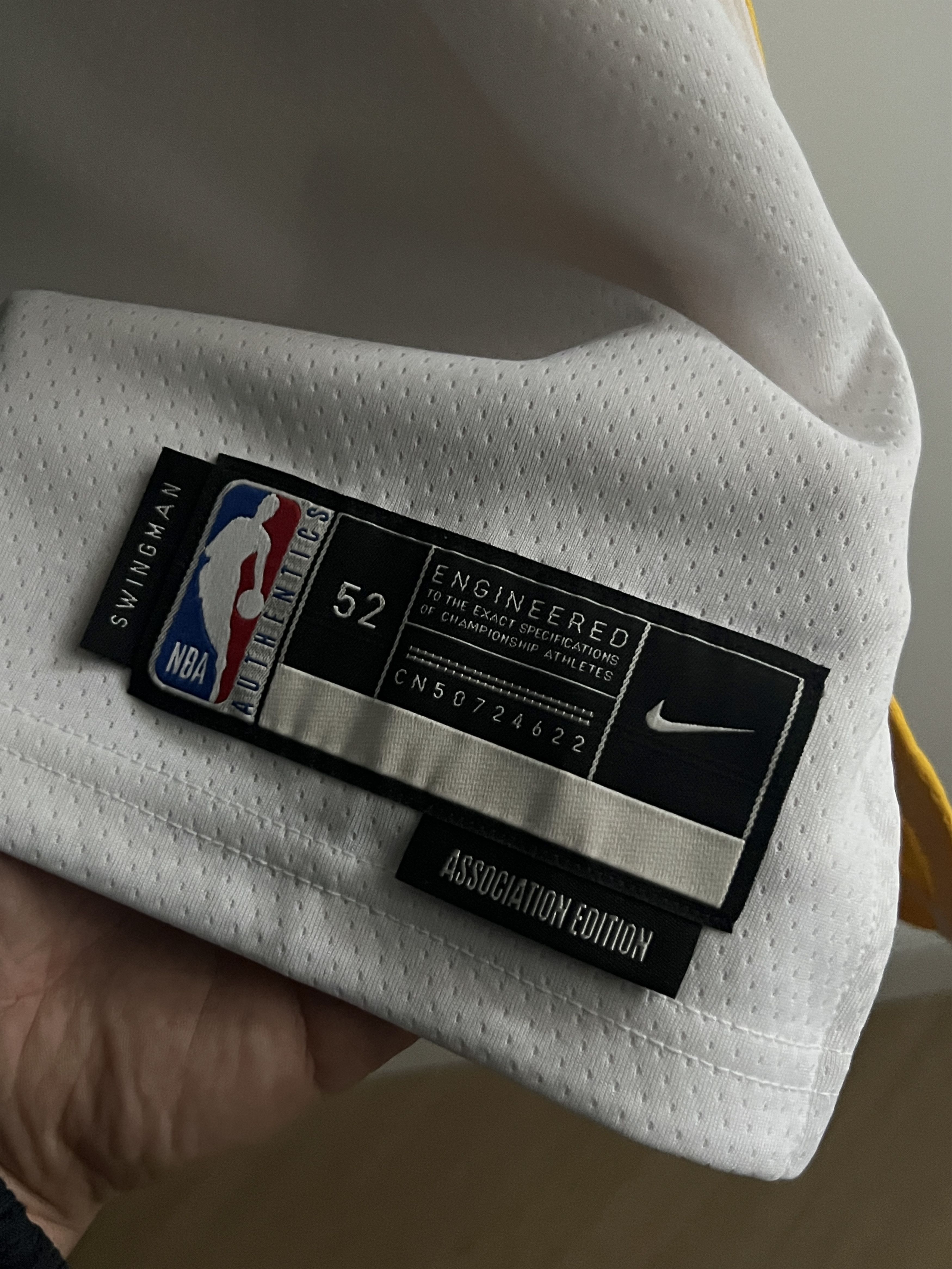 NBA × Nike Jersey Nike Stephen Curry 30 Golden State Warriors NBA USA Size US XL / EU 56 / 4 - 7 Thumbnail