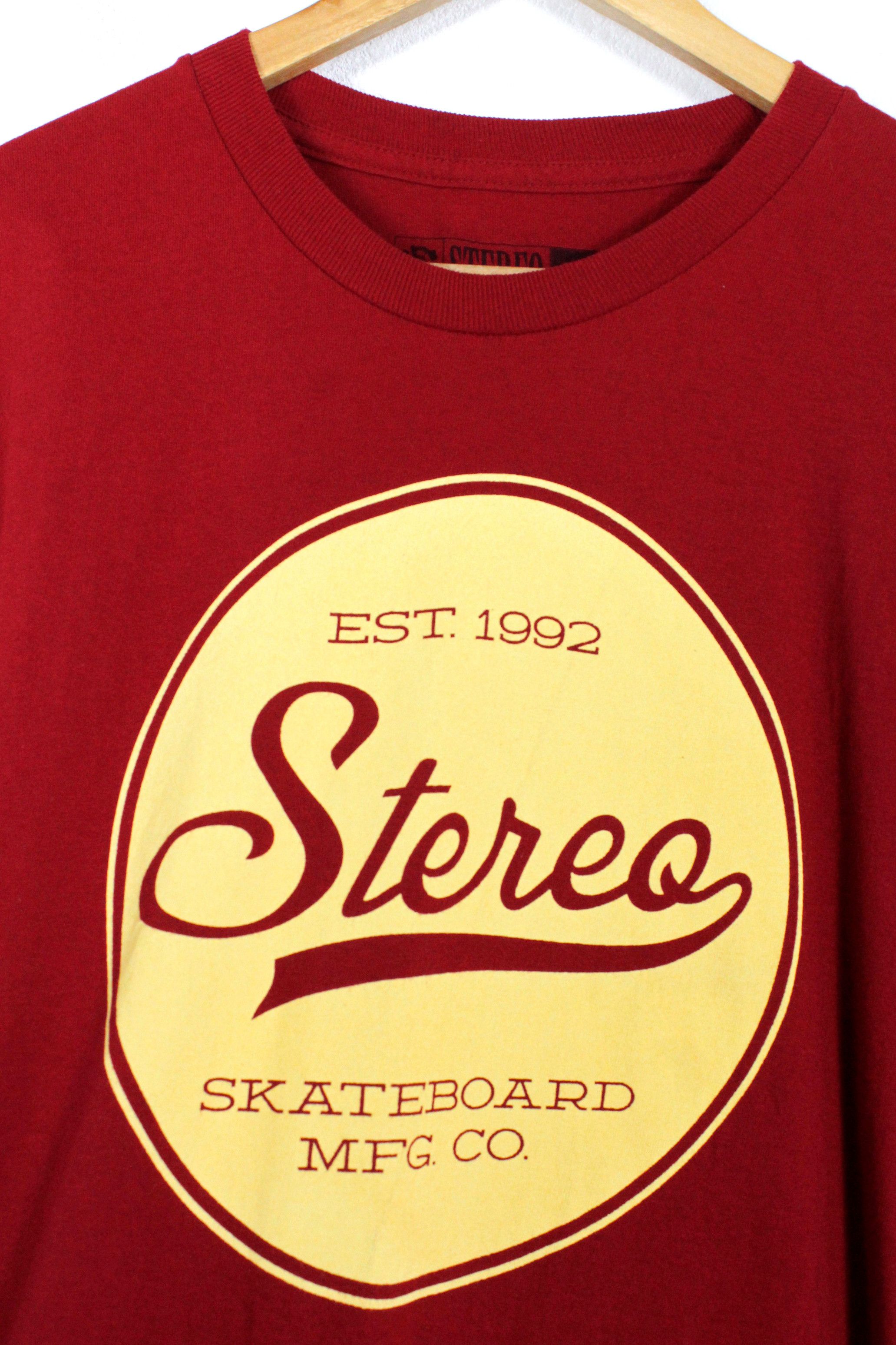 Other Stereo Skateboards Logo Graphic Tee Stussy Style Y2K Size US L / EU 52-54 / 3 - 2 Thumbnail