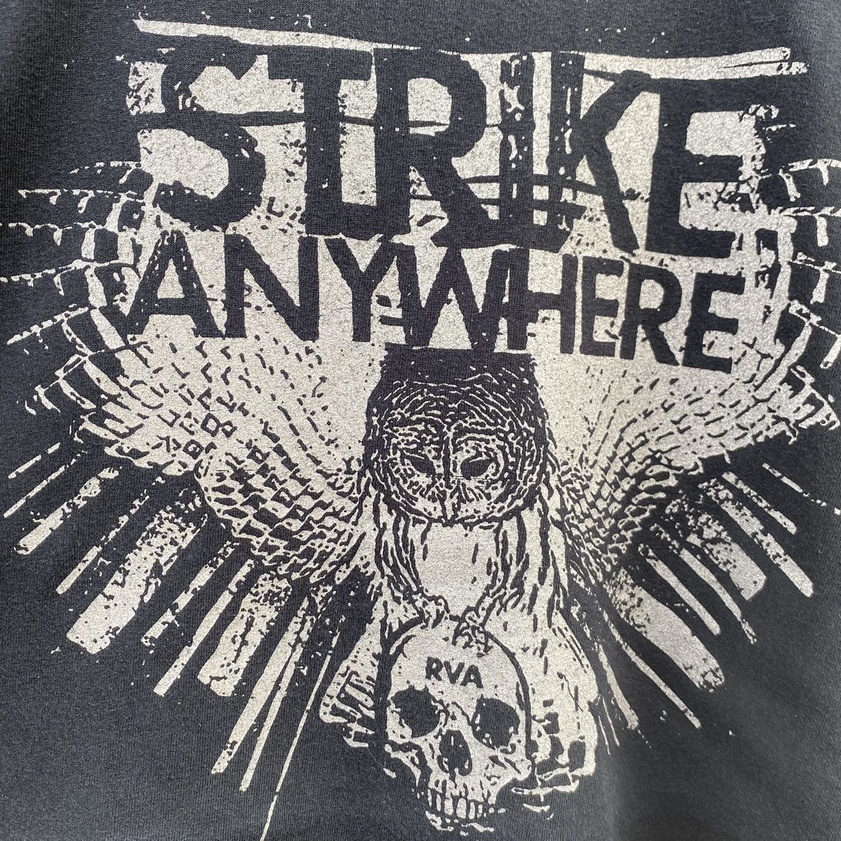 Vintage Faded Y2K Strike Anywhere Punk Emo Band Tee