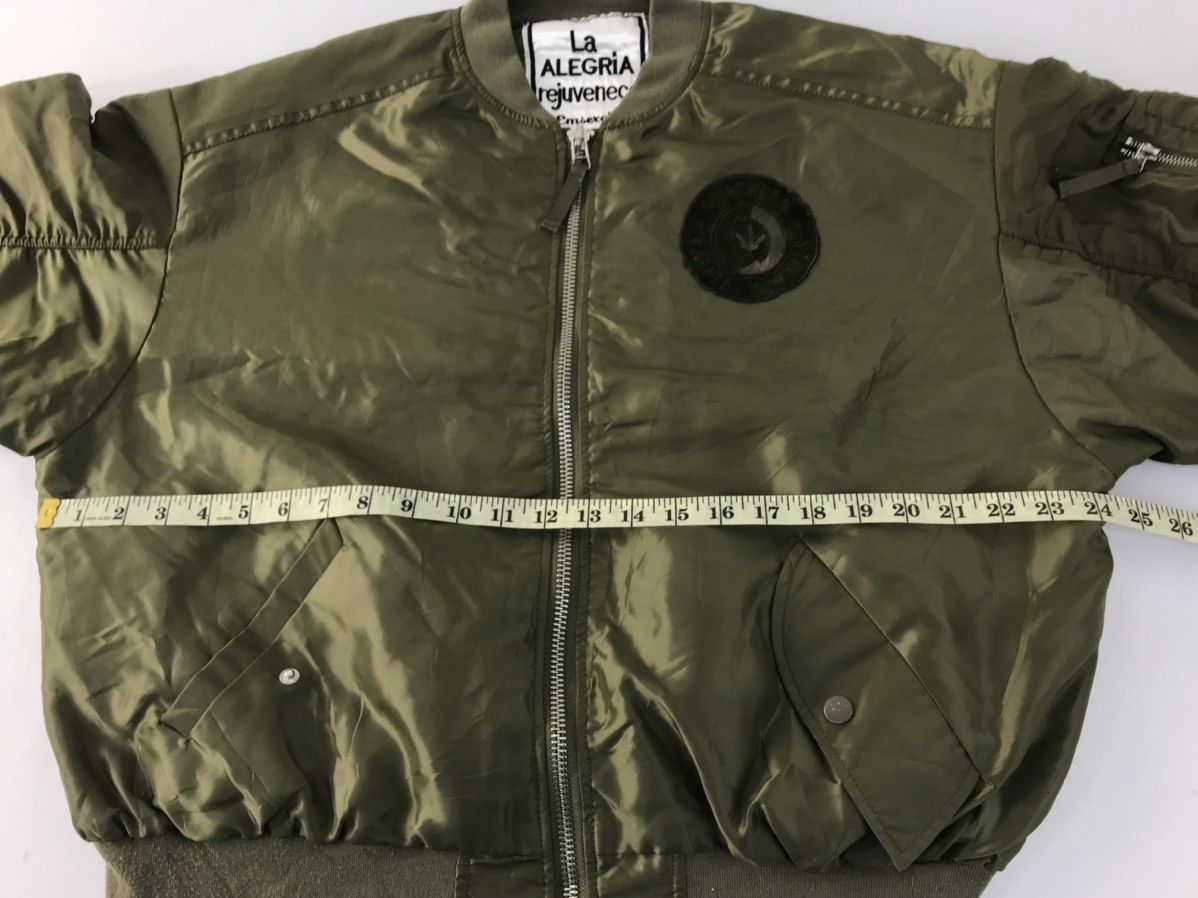 Vintage La Ageria Rejuvenece Emsercite OG Bomber Flight Jacket Size US L / EU 52-54 / 3 - 12 Thumbnail