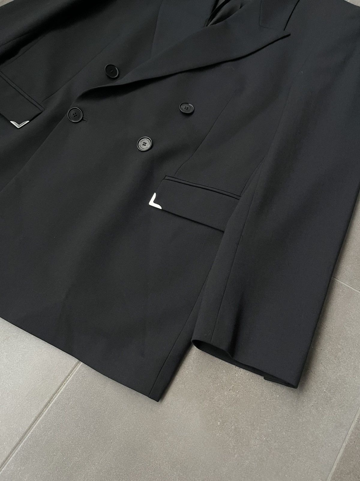 Han Kjobenhavn !DS! AW22 Han Kjobenhavn Boxy Suit Black Blazer Size 40R - 12 Thumbnail
