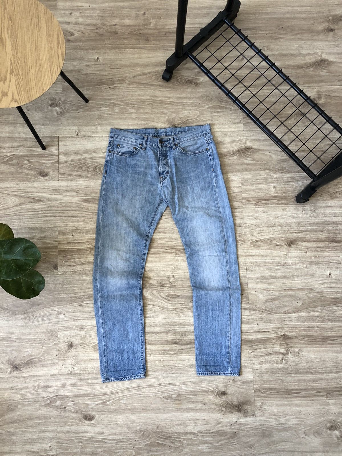 Carhartt × Carhartt Wip × Vintage Vintage Carhartt WIP Light Wash Denim Murphy Pant Jeans Size US 32 / EU 48 - 7 Thumbnail