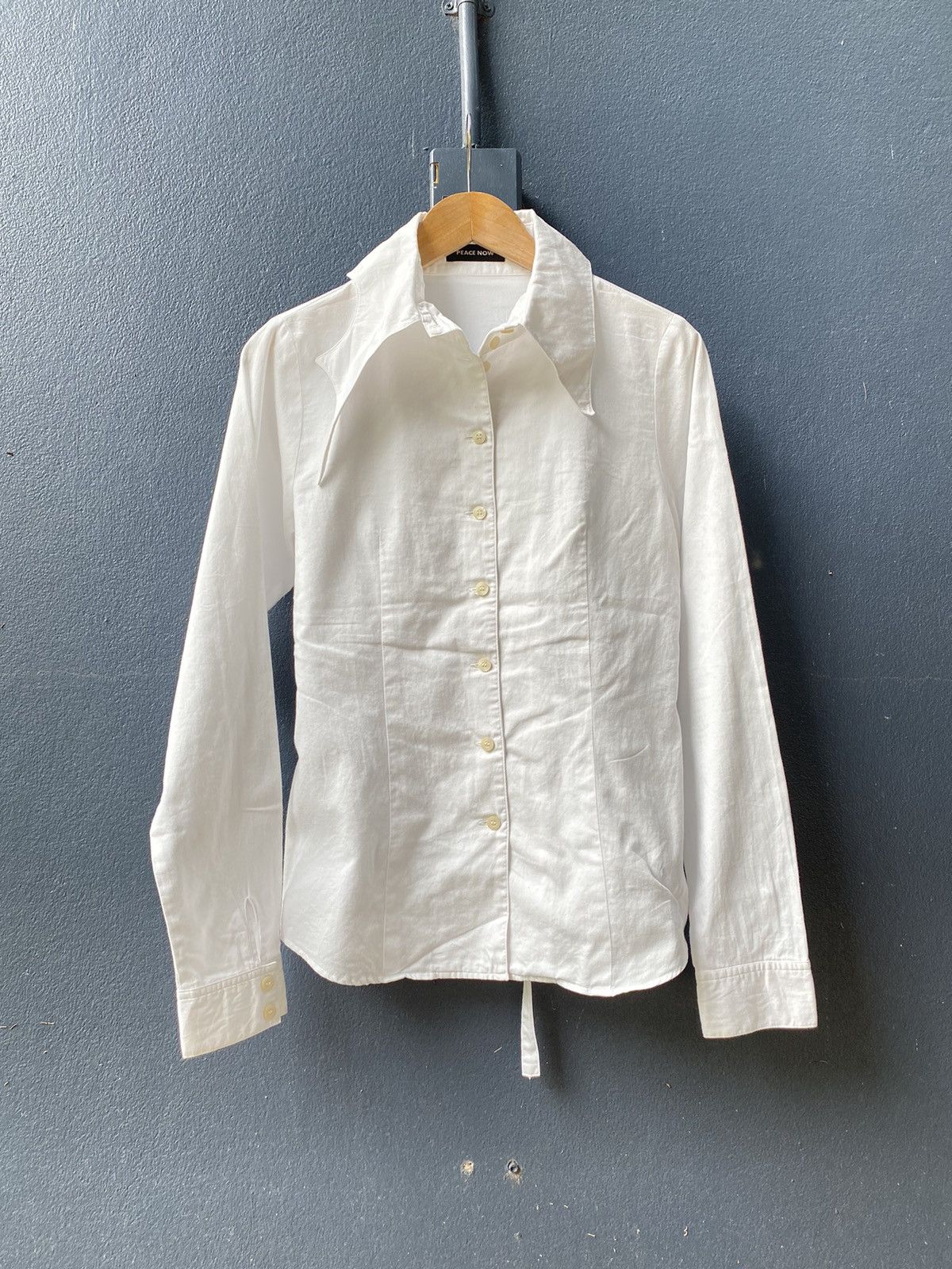 Japanese Brand × Seditionaries Peace now plain white punk shirt Size M / US 6-8 / IT 42-44 - 4 Thumbnail