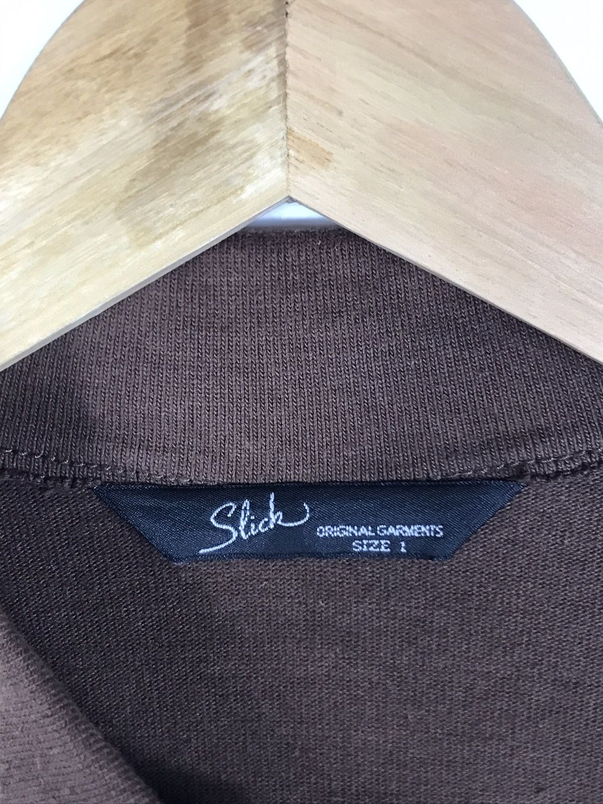 Japanese Brand × Slick ⚡️Vintage Slick Garments Brown Button Truckle Jacket Size US S / EU 44-46 / 1 - 9 Thumbnail