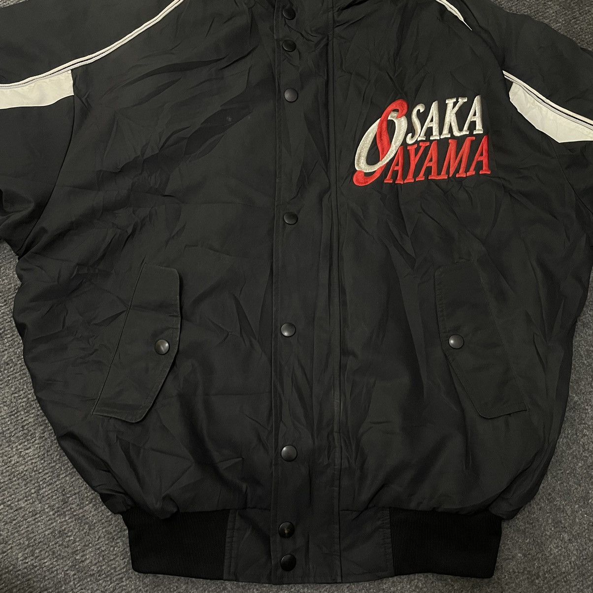 MLB × Vintage Vintage 90s Mizuno x Osaka Sayama Baseball Team Varsity Size US XL / EU 56 / 4 - 3 Thumbnail