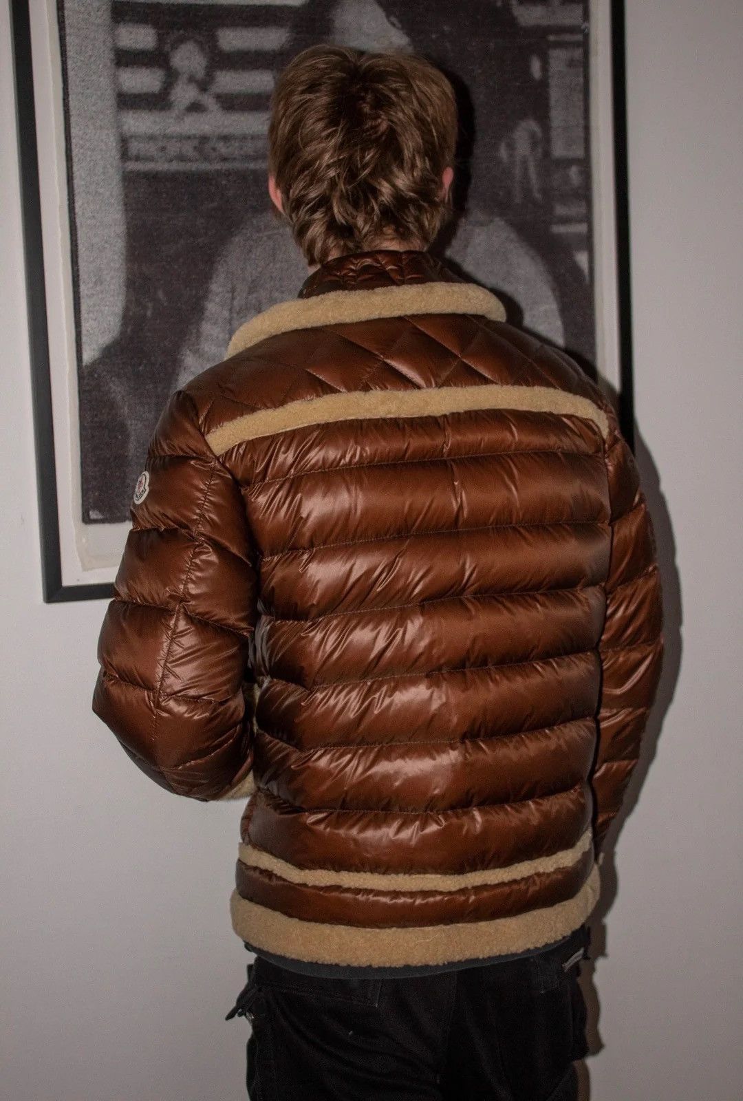Moncler 🚭 GRAIL 🚭 CHIEF KEEF 2012 BROWN GIUBOTTO SHEARLING Size US L / EU 52-54 / 3 - 19 Thumbnail