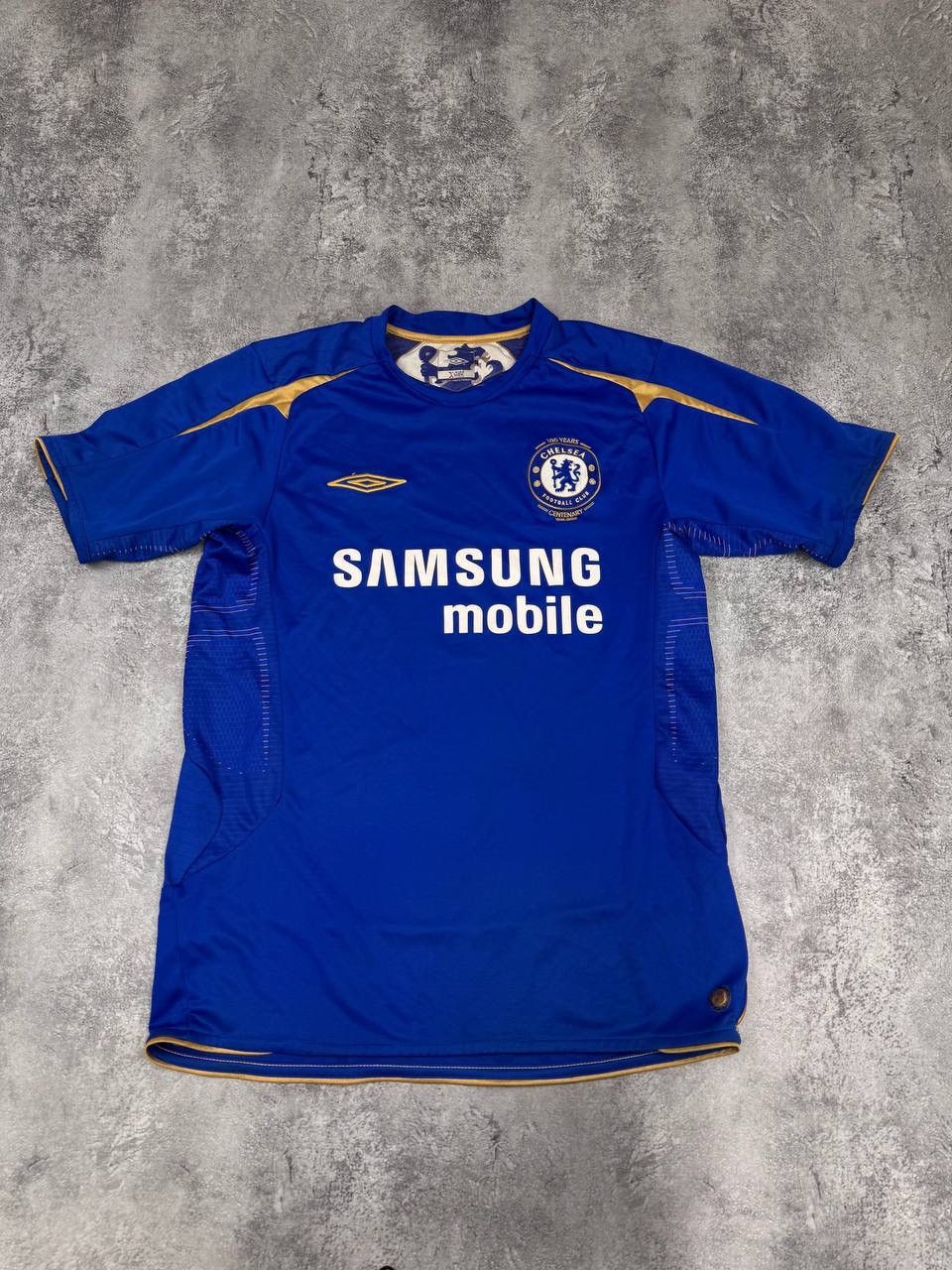 Umbro Umbro Chelsea FC Men Football Shirt 2005-2006 Home Blue Size US M / EU 48-50 / 2 - 1 Thumbnail