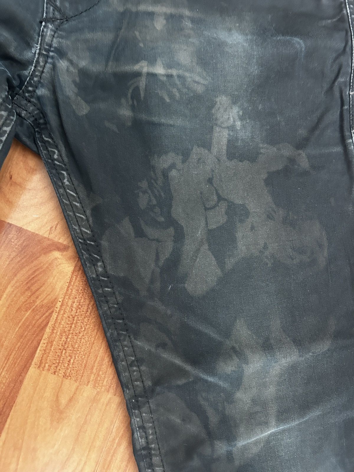 Diesel × Diesel Black Gold Diesel Thavar « Faces » slim pants 31W x32L Size US 31 - 4 Thumbnail