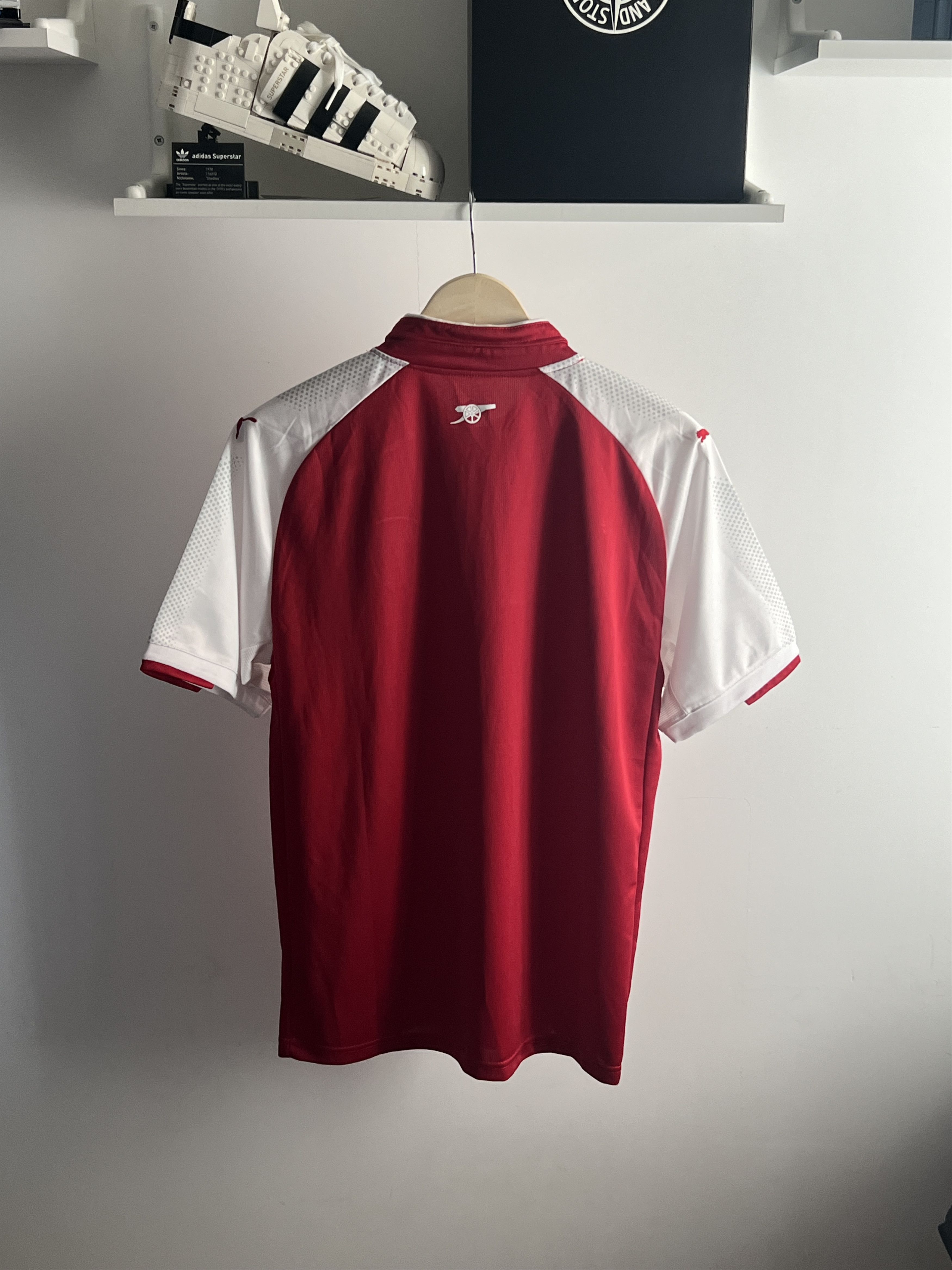 Puma × Vintage Soccer Jersey Puma FC Arsenal London 2017/18 Home Football Size US L / EU 52-54 / 3 - 9 Thumbnail