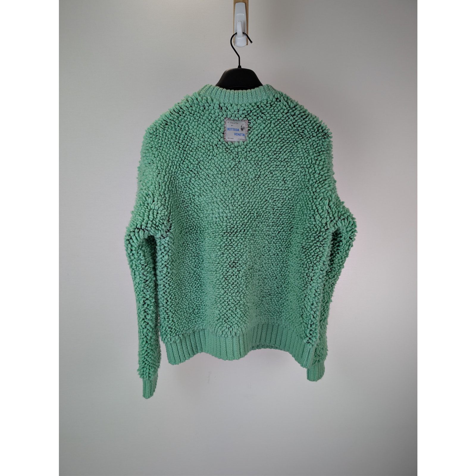 Bottega Veneta o1rshd1 Animal Jacquard Sweater HW Graphic in Siren Size US S / EU 44-46 / 1 - 8 Thumbnail