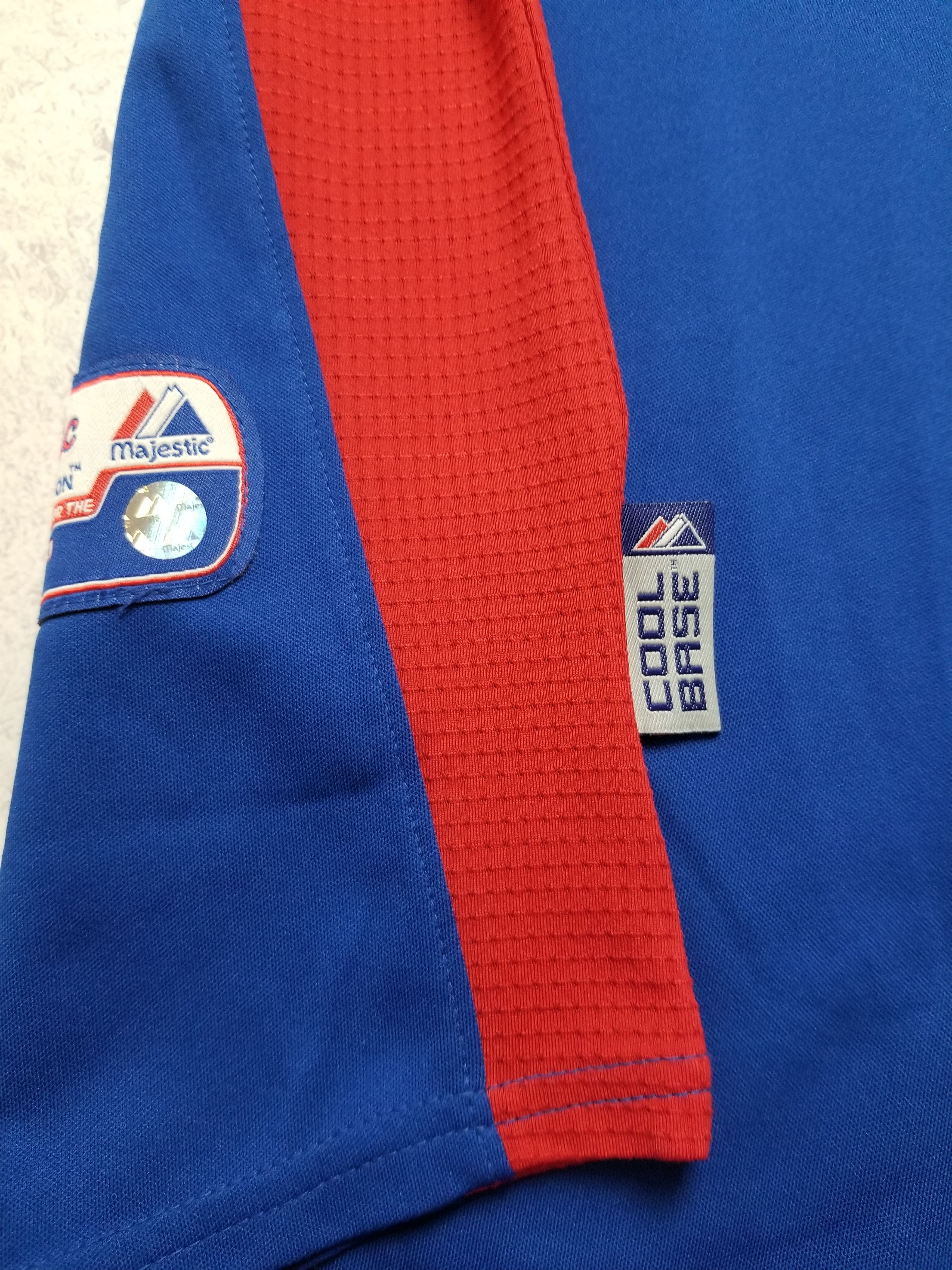 Majestic Chicago Cubs Authentic Engineered Exclusively Jersey Size US L / EU 52-54 / 3 - 4 Thumbnail