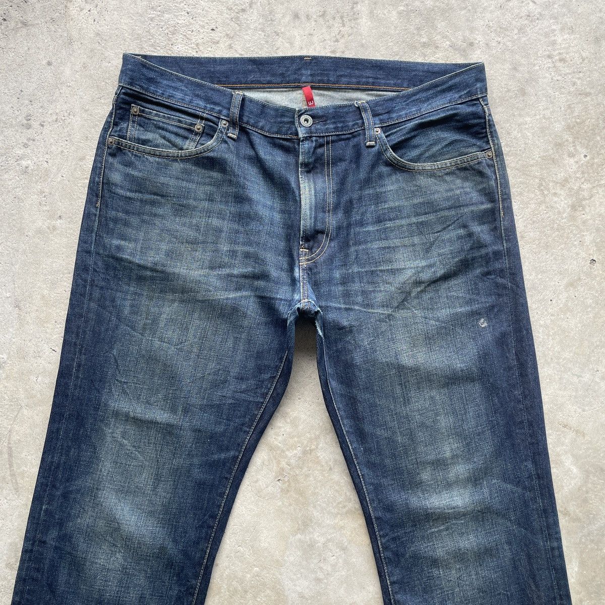 Japanese Brand Vintage Japanese Brand UJ Jeans Denim Pants W38x29 Size US 38 / EU 54 - 3 Thumbnail