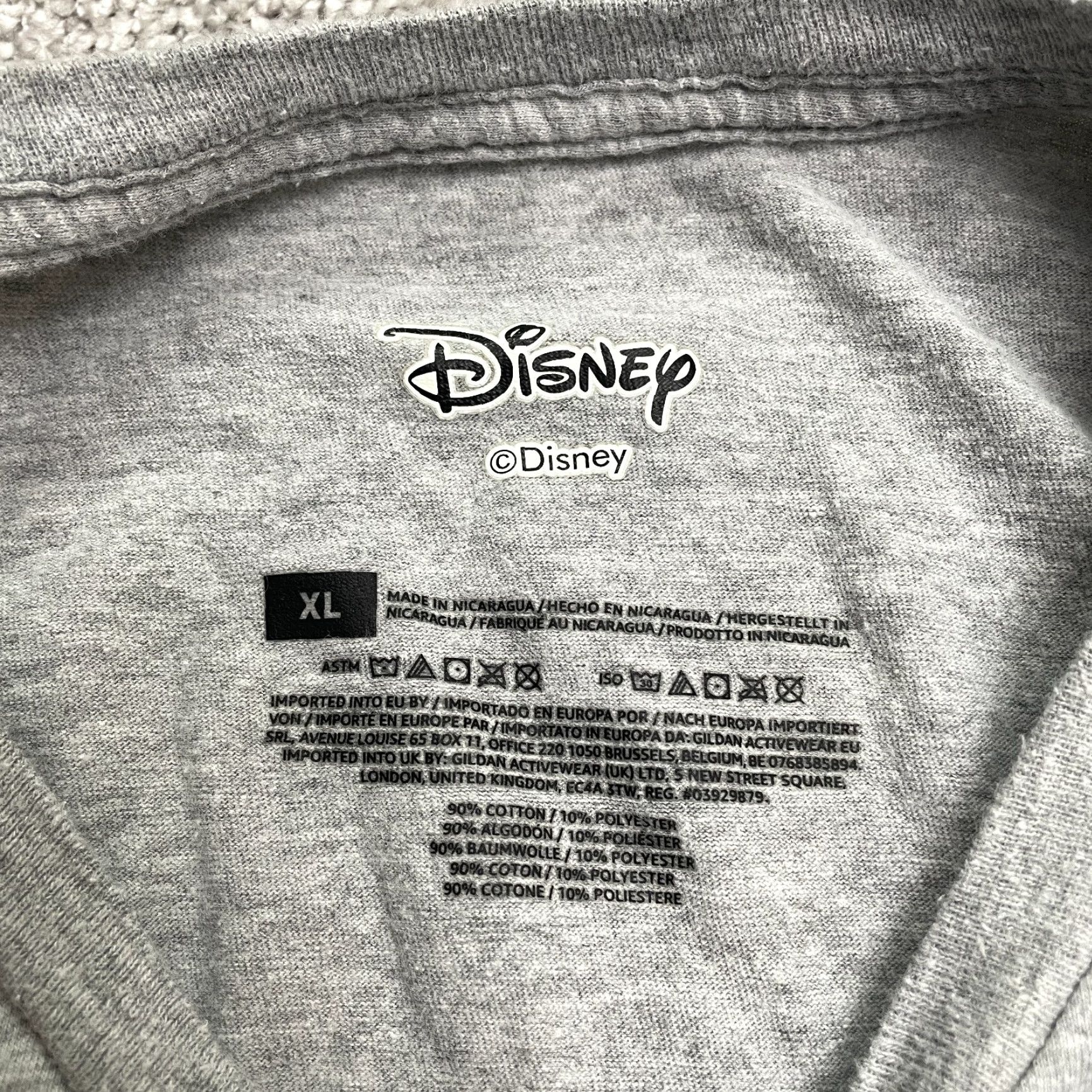 Disney Disney Minnie Mouse Graphic T-Shirt Unisex XL Gray Crew Neck Short Sleeve Tee Size XL / US 12-14 / IT 48-50 - 5 Thumbnail