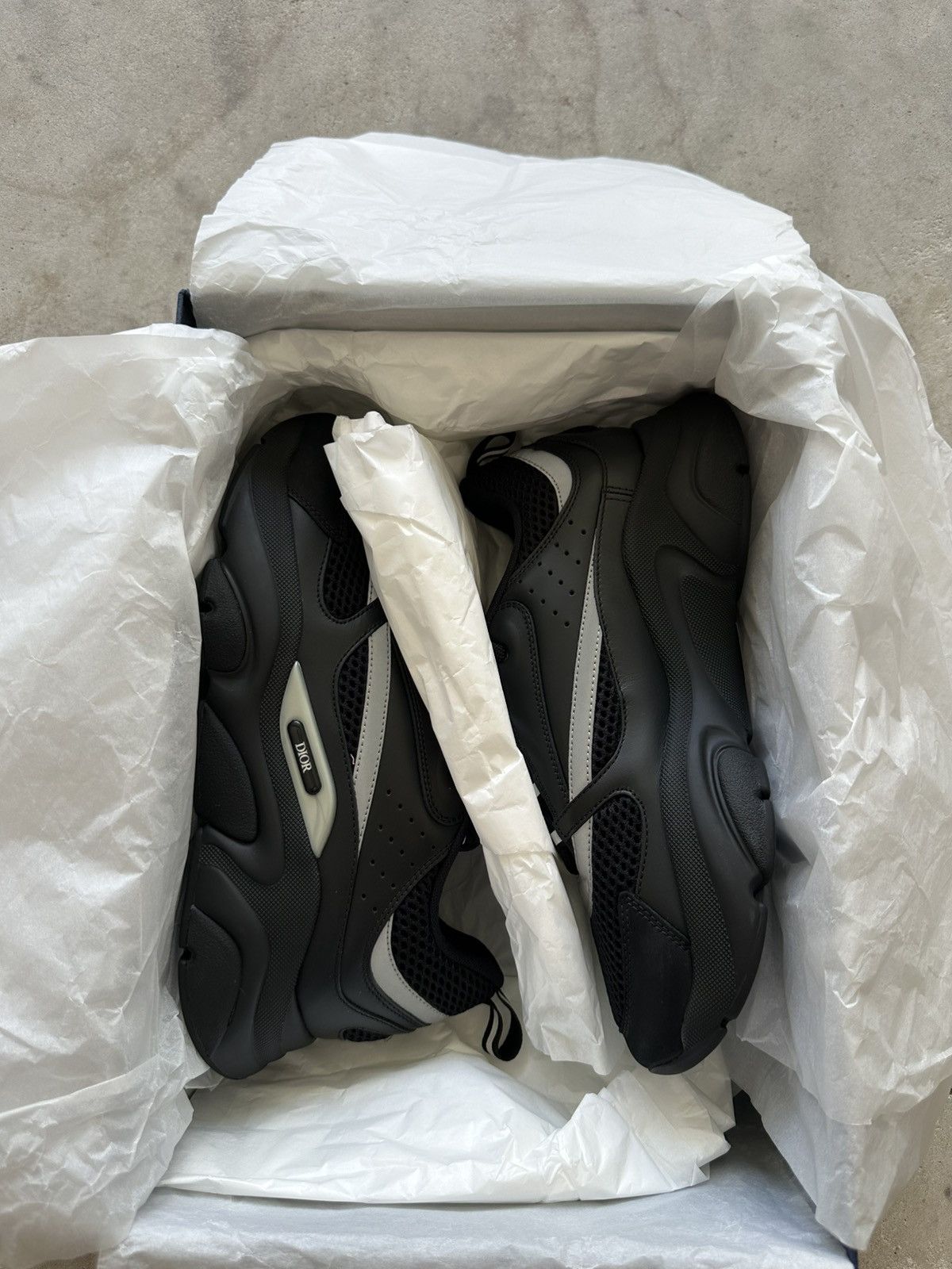 Dior Dior B22 black reflective men size 41 Size US 8 / EU 41 - 11 Thumbnail