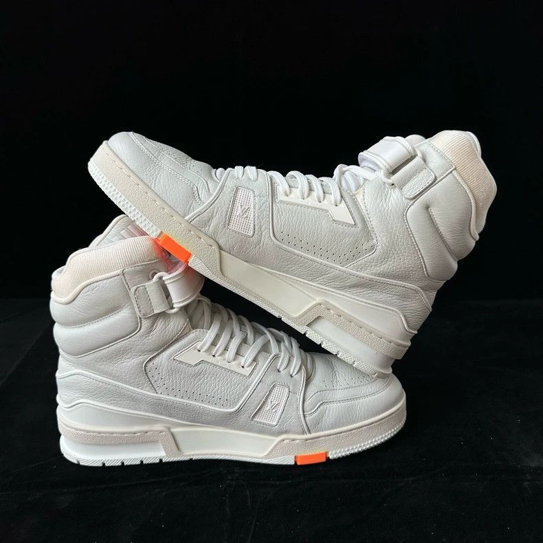 Louis Vuitton Louis Vuitton Trainer High Top Sneakers Size US 9.5 / EU 42-43 - 4 Thumbnail