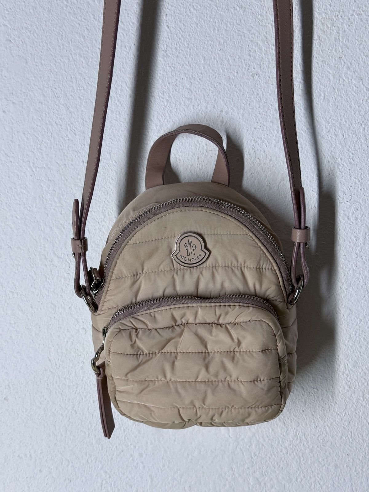 Moncler Moncler Killia Crossbody Puffer bag Light pink Size ONE SIZE - 23 Thumbnail