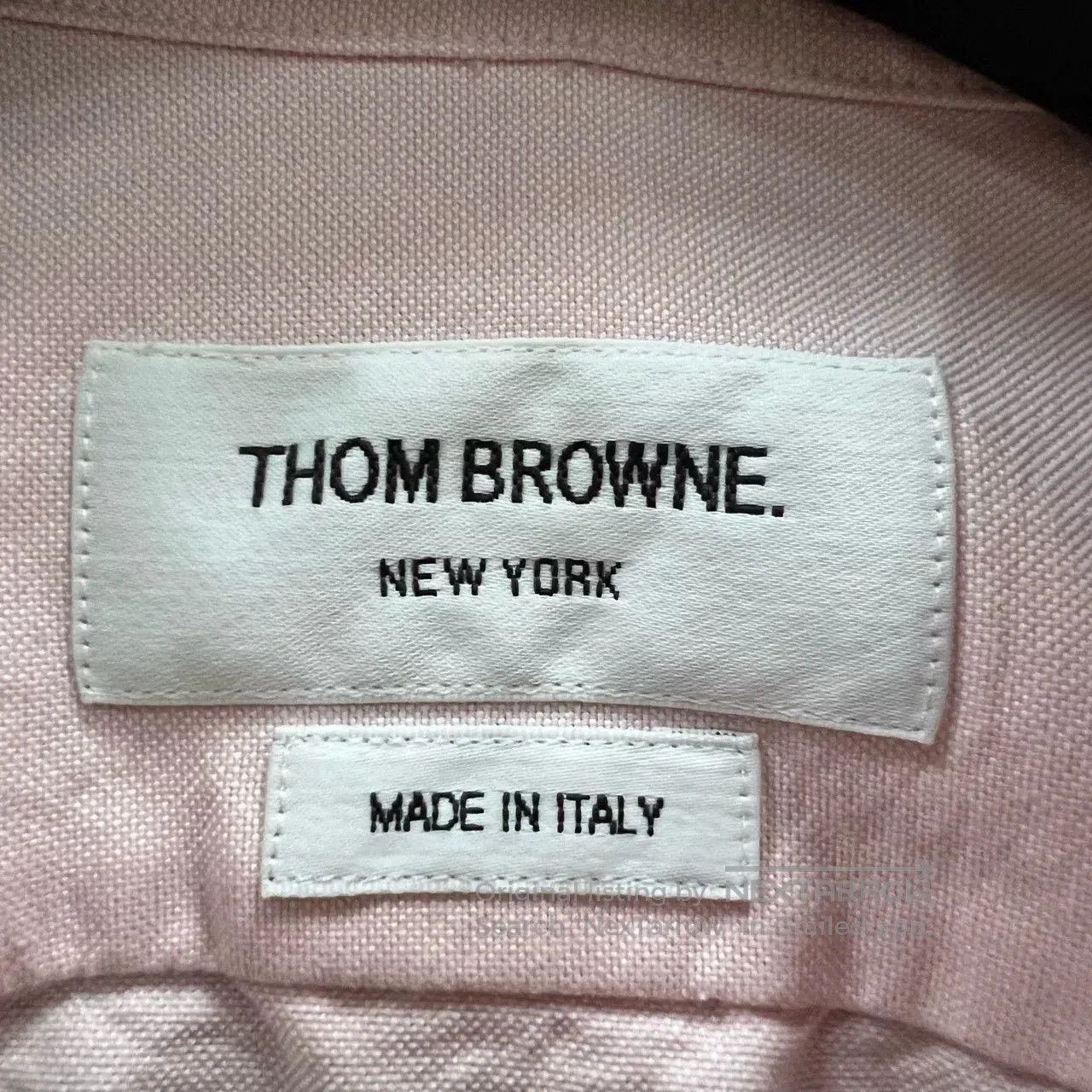 Thom Browne thom browne pink diagonal stripe shirt. Size US XXS / EU 40 - 6 Thumbnail