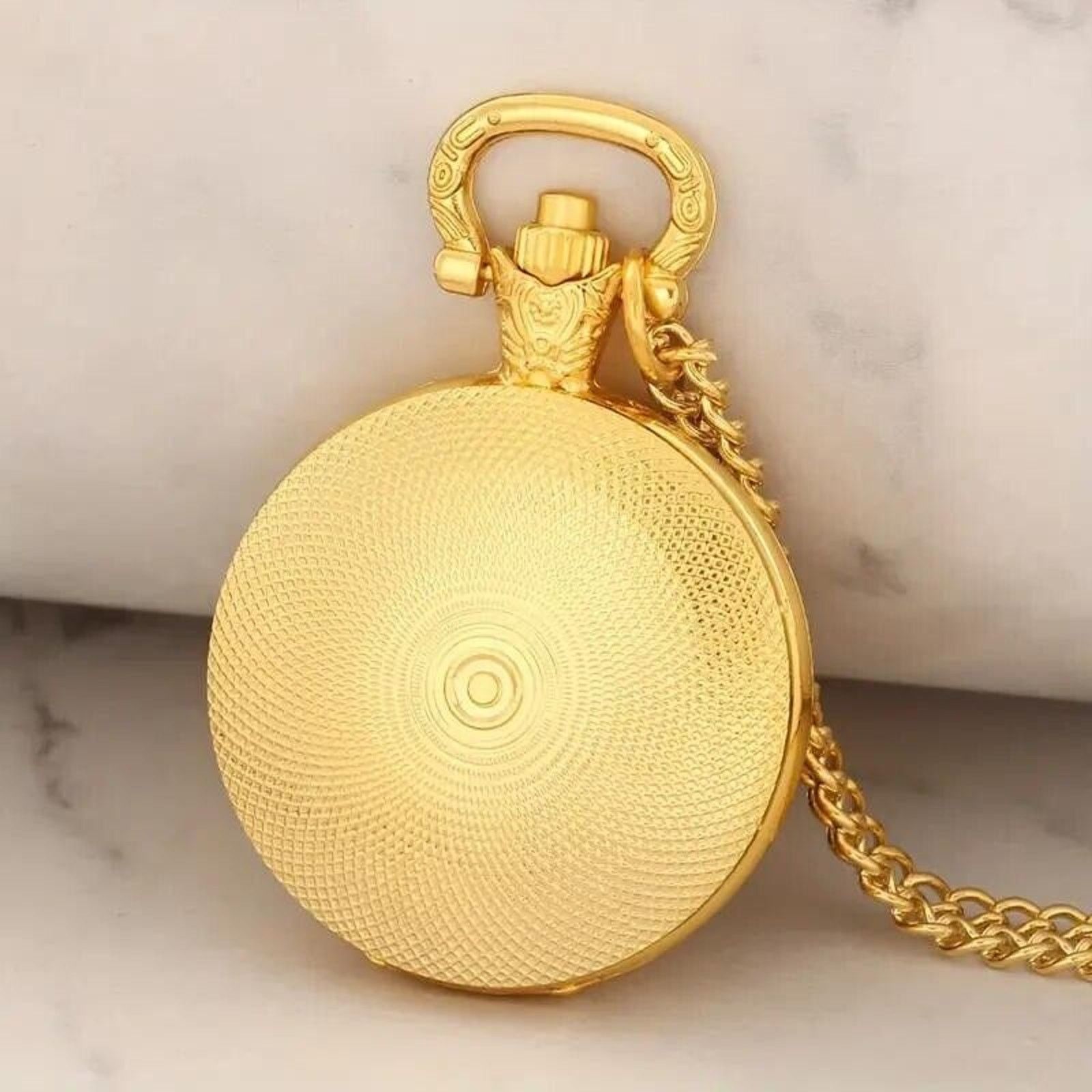 Other Quartz Pocket Watch with Jesus Christ Seated Size ONE SIZE - 5 Thumbnail