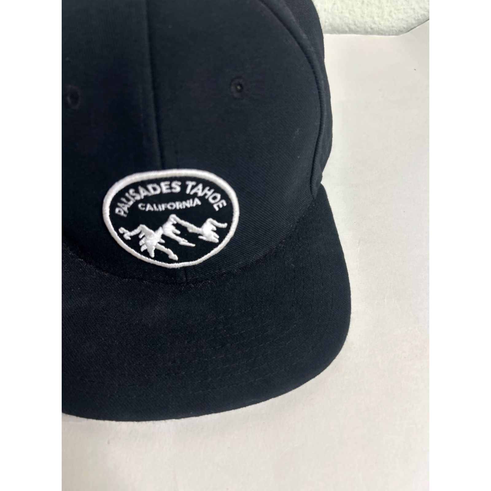 J Brand Rove SnapBack Baseball Hat Black Adjustable Men One Size Palisades Tahoe Style Cap Size ONE SIZE - 4 Thumbnail
