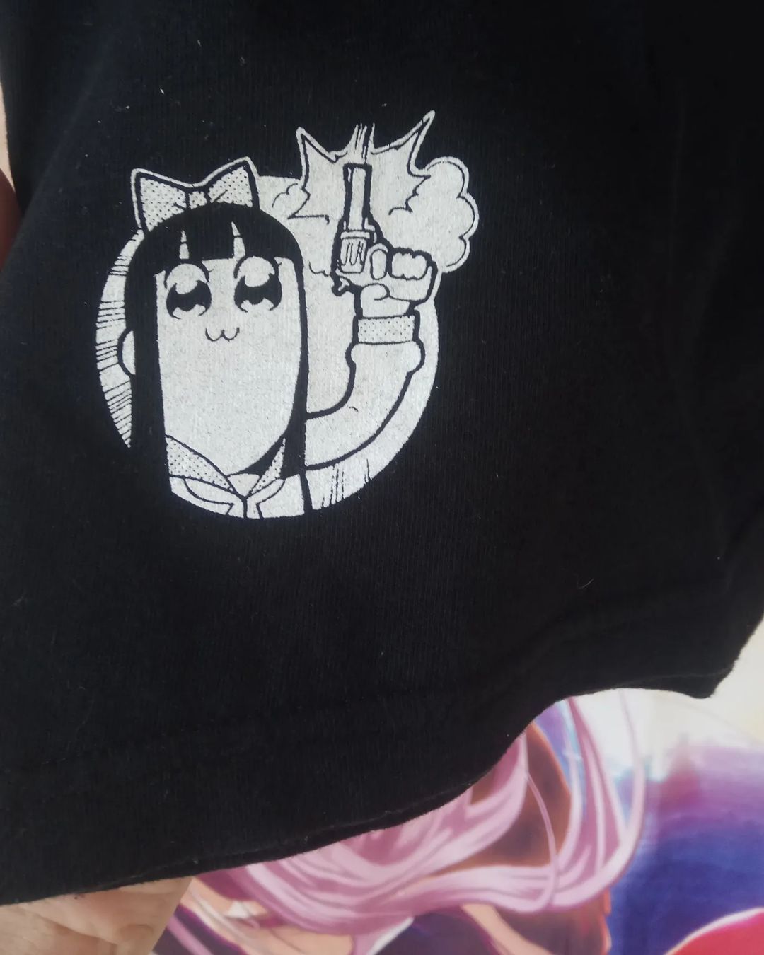 Anime × Japanese Brand Pop Team Epic Middle Finger Target Anime Tees Cospa Size US M / EU 48-50 / 2 - 3 Thumbnail