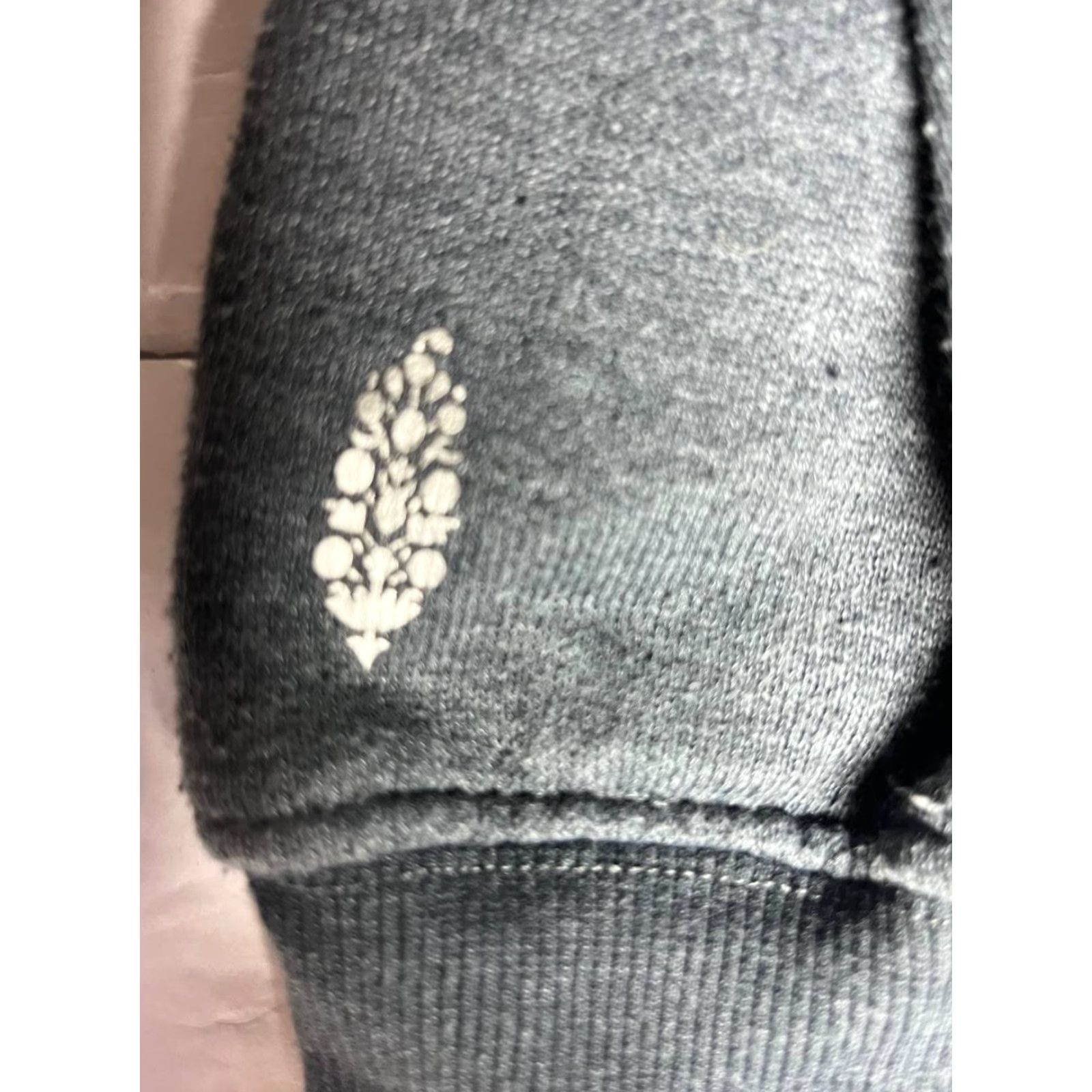 Free People FP Movement Free People Blue Believer Hoodie Sweatshirt Regular Size M Womens Long Sleeve Cotton Blend Knit Hoodie Crop Activewear Size M / US 6-8 / IT 42-44 - 6 Thumbnail