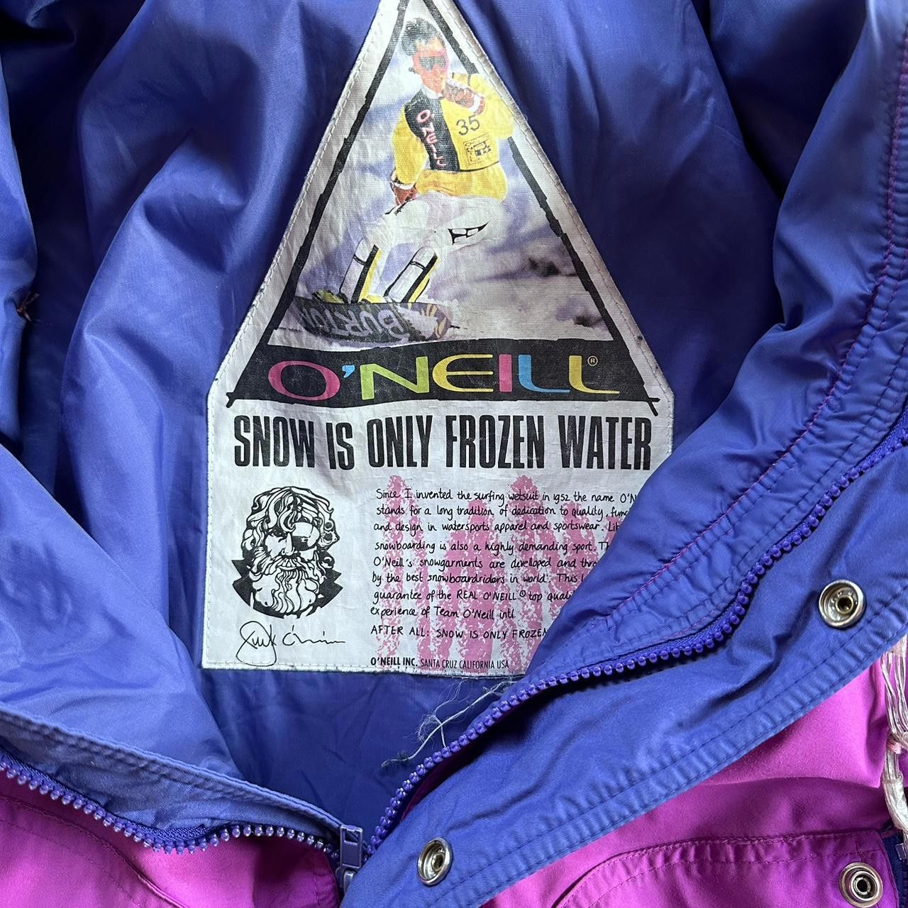 O'Neill Vintage 90s Oneill Surfwear Logo Retro Ski Jacket Size US M / EU 48-50 / 2 - 4 Thumbnail