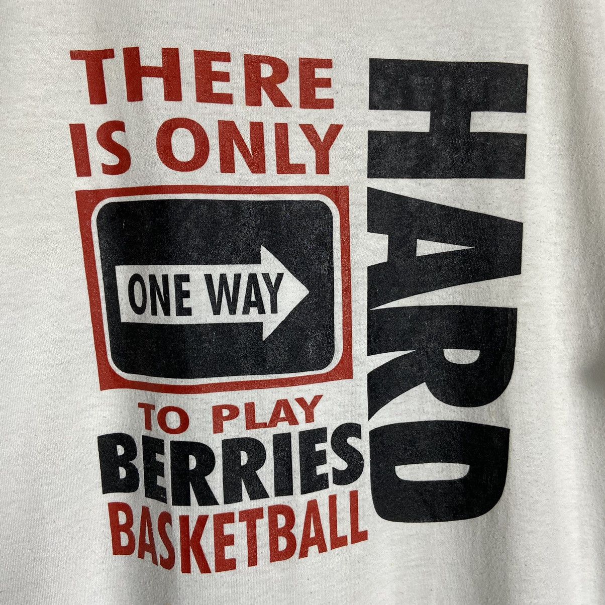Vintage Vintage 90s This is one way to Play Berries Basketball Tee Size US XL / EU 56 / 4 - 2 Thumbnail