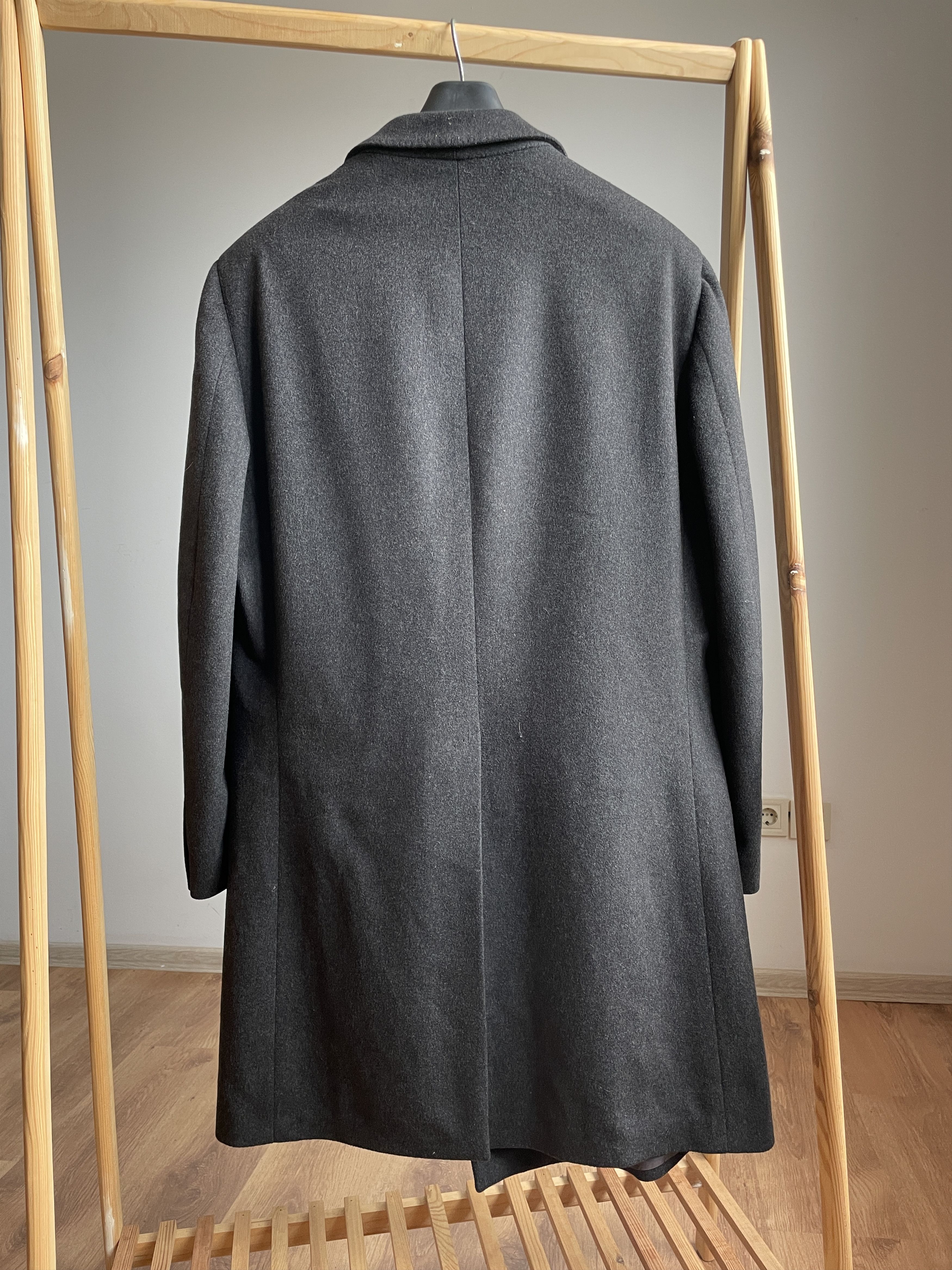 Ermenegildo Zegna Ermenegildo Zegna Soft Pure Wool Vintage Overcoat Size US XL / EU 56 / 4 - 2 Thumbnail