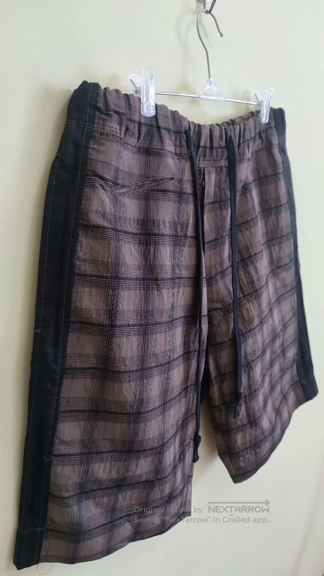 Ziggy Chen Ziggy Chen Plaid Drawstring Shorts. Size US 30 / EU 46 - 3 Thumbnail