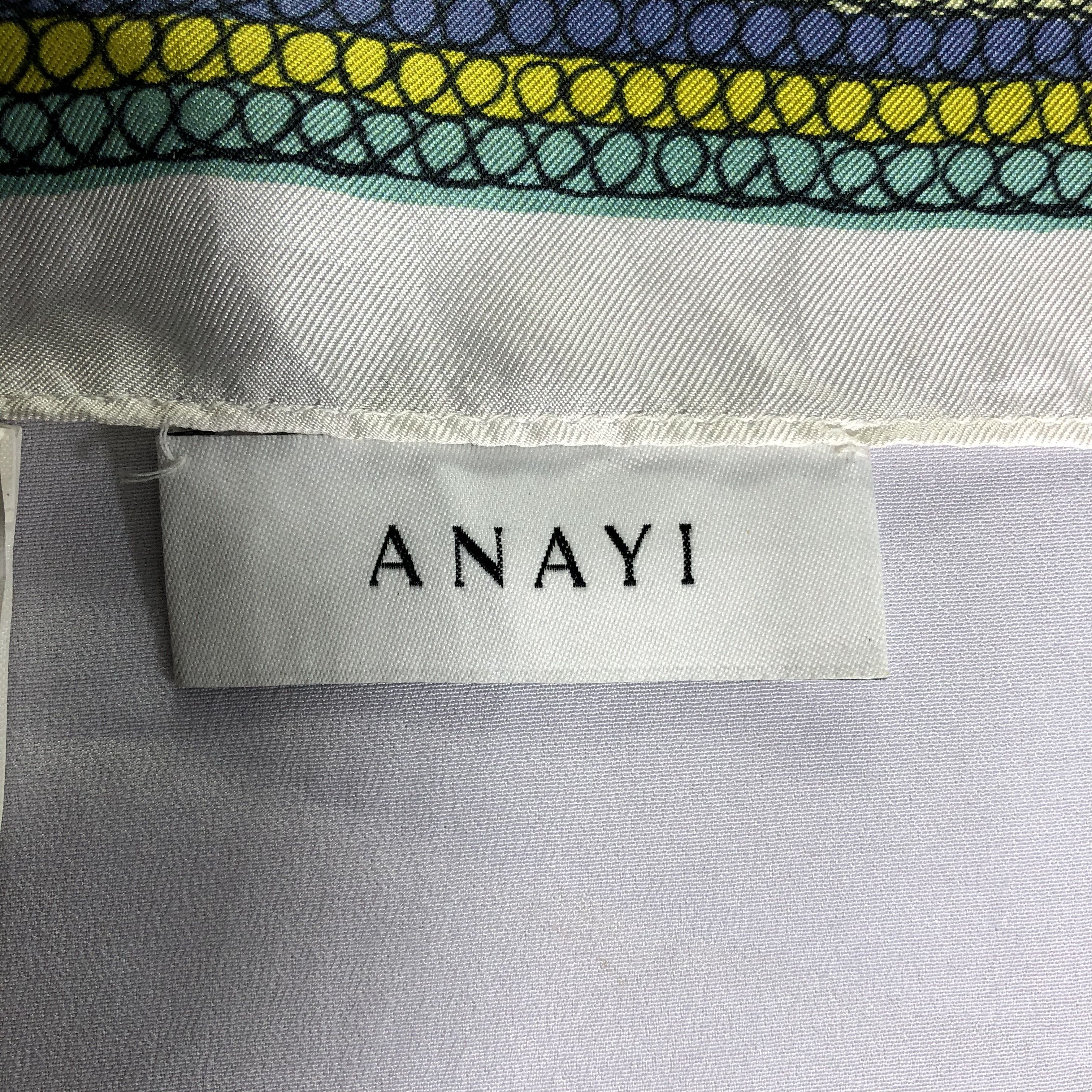 Vintage Vintage Anayi Silk Scarf Size ONE SIZE - 6 Thumbnail