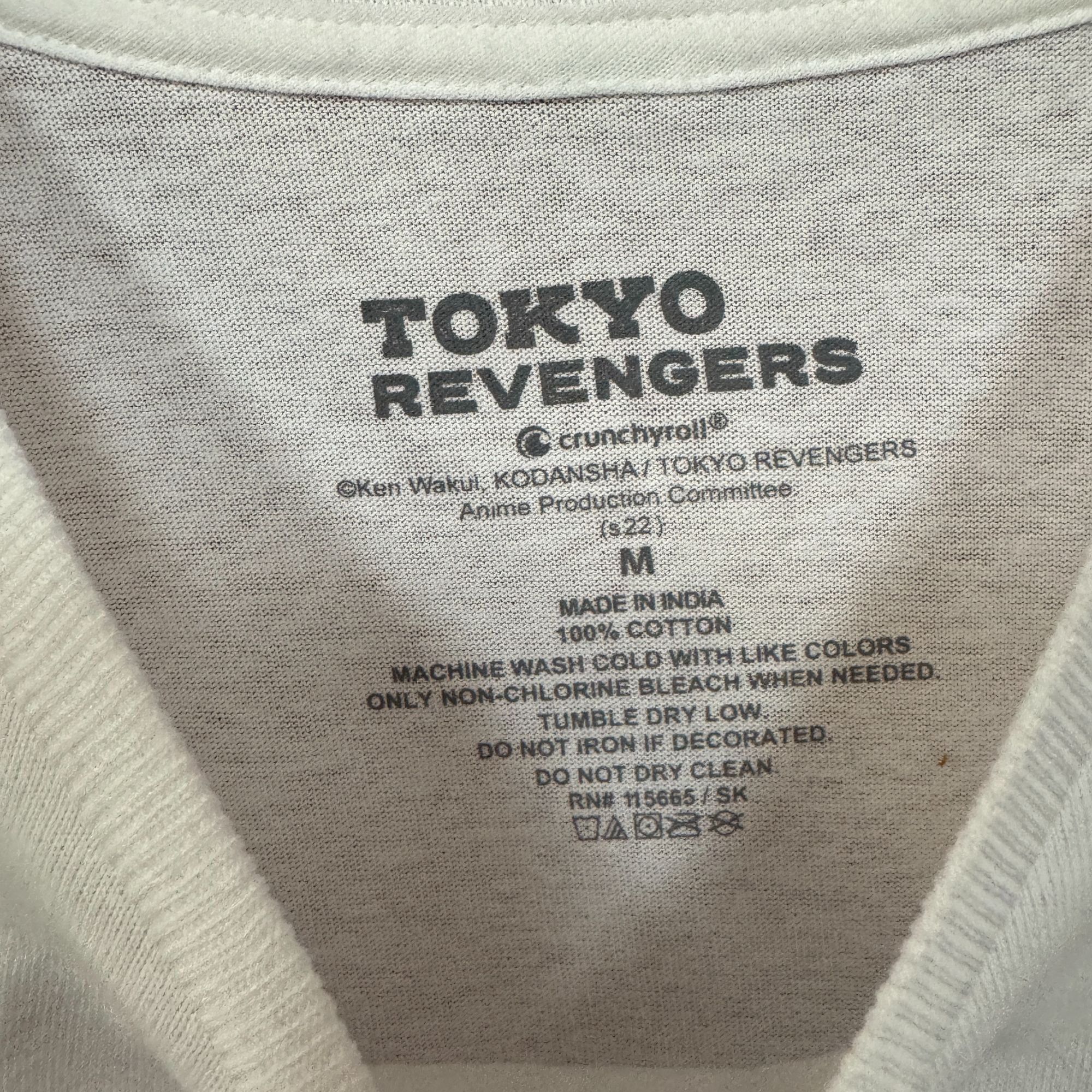 Anime Tokyo Revengers Takemichi Manjiro Draken Anime Long Sleeve M Size US M / EU 48-50 / 2 - 4 Thumbnail
